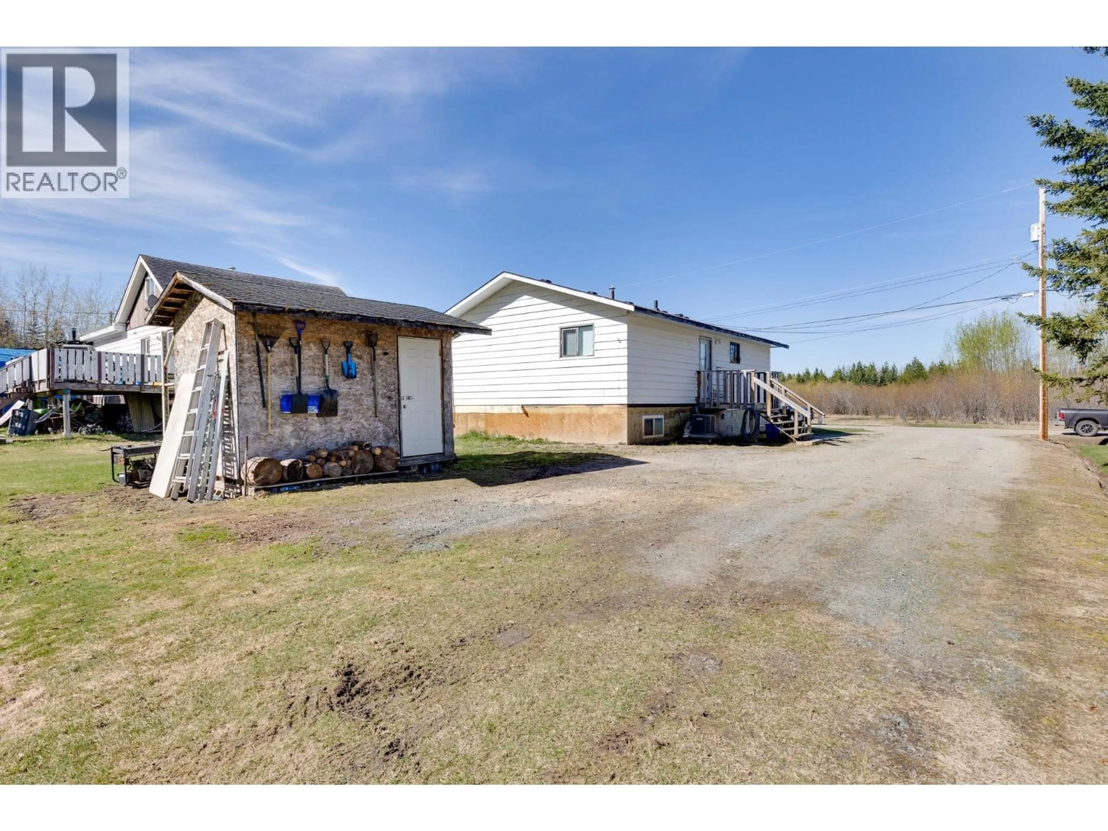 A pic from outside/outdoor area/front of a property/back of a property/a pic from drone, building for 1930 BITTNER ROAD, Prince George British Columbia V2N6T3
