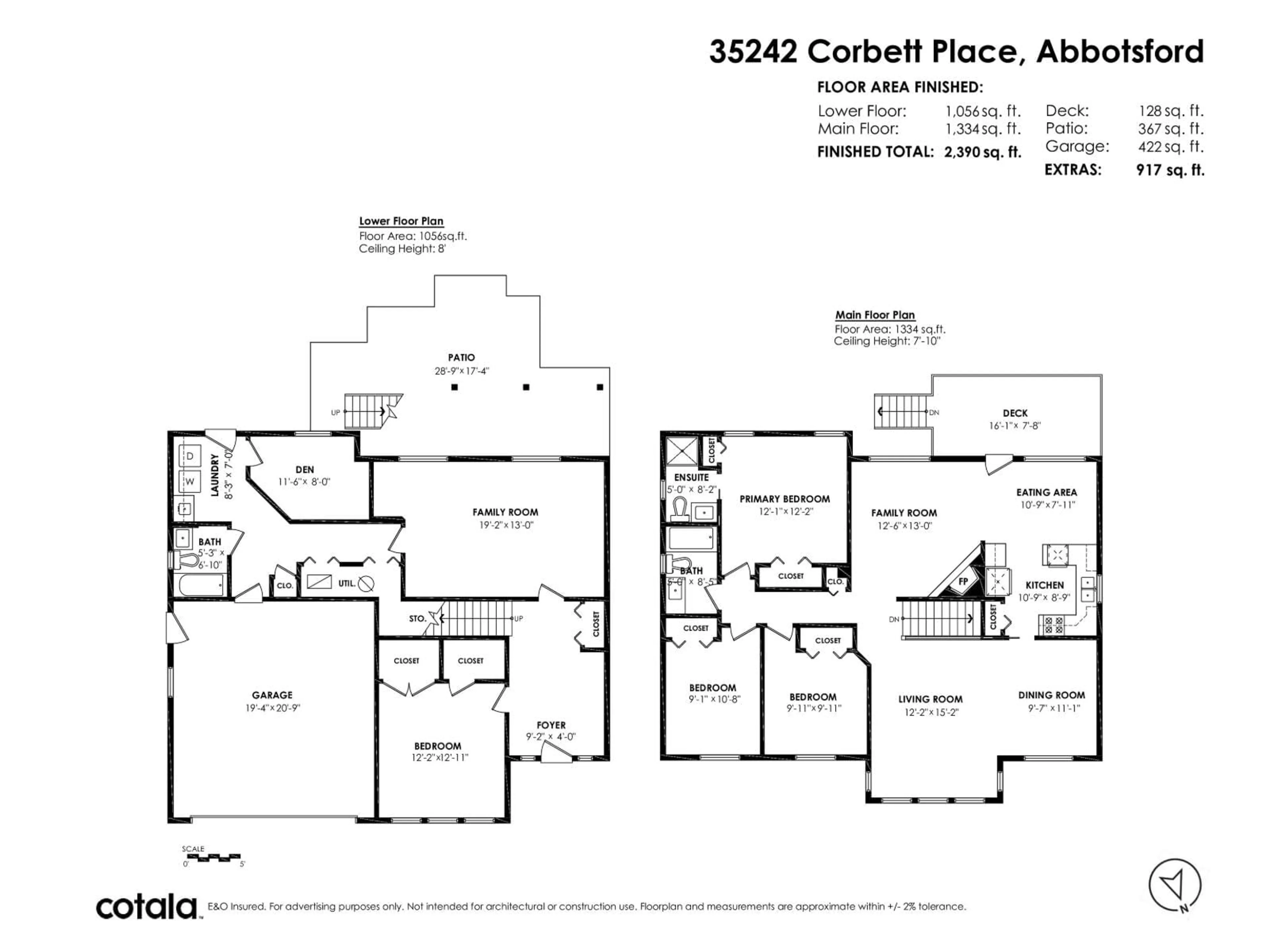Floor plan for 35242 CORBETT PLACE, Abbotsford British Columbia V3G1K1