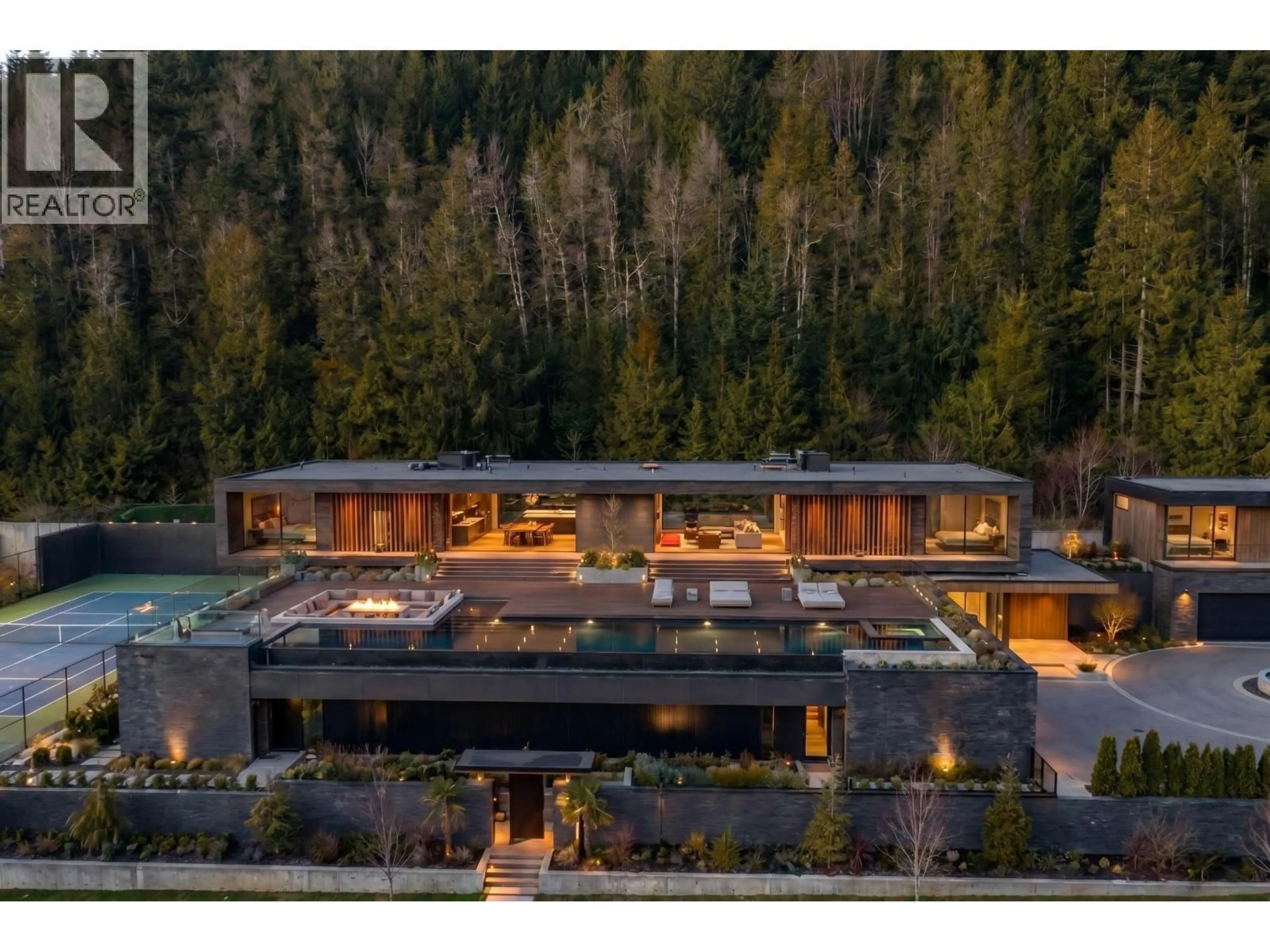 A pic from outside/outdoor area/front of a property/back of a property/a pic from drone, mountain view for 2345 KADLEC COURT, West Vancouver British Columbia V7S3K3
