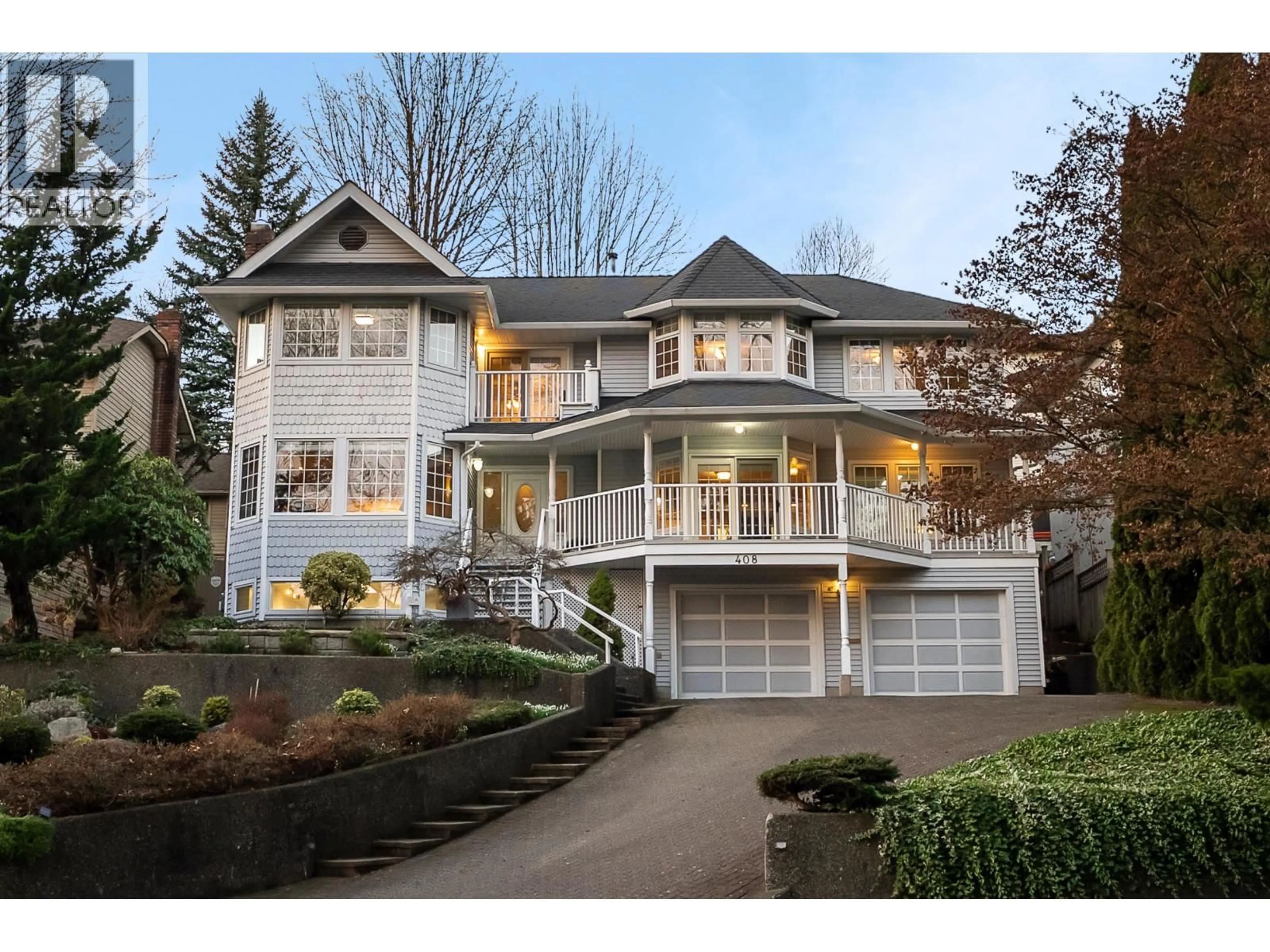 Home with vinyl exterior material, unknown for 408 RIVERVIEW CRESCENT, Coquitlam British Columbia V3C4X8
