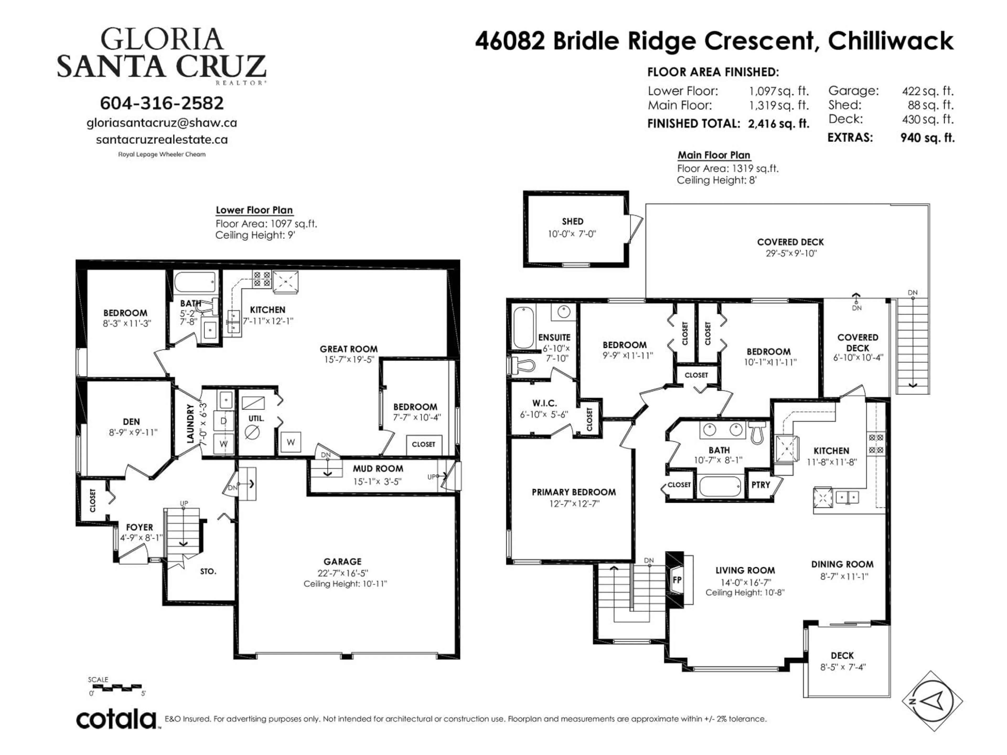 Floor plan for 46082 BRIDLE RIDGE CRESCENT, Chilliwack British Columbia V2R5W3