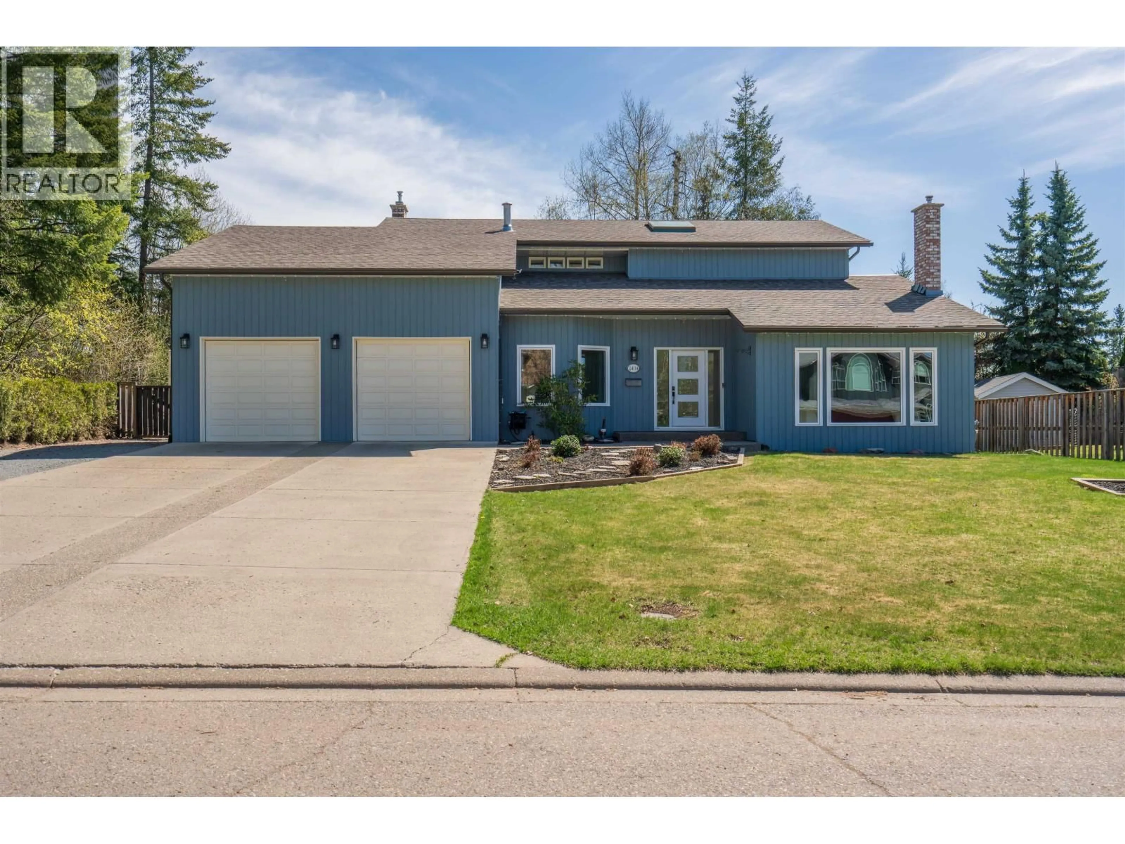 Home with vinyl exterior material, street for 2404 SADLER DRIVE, Prince George British Columbia V2K4N7