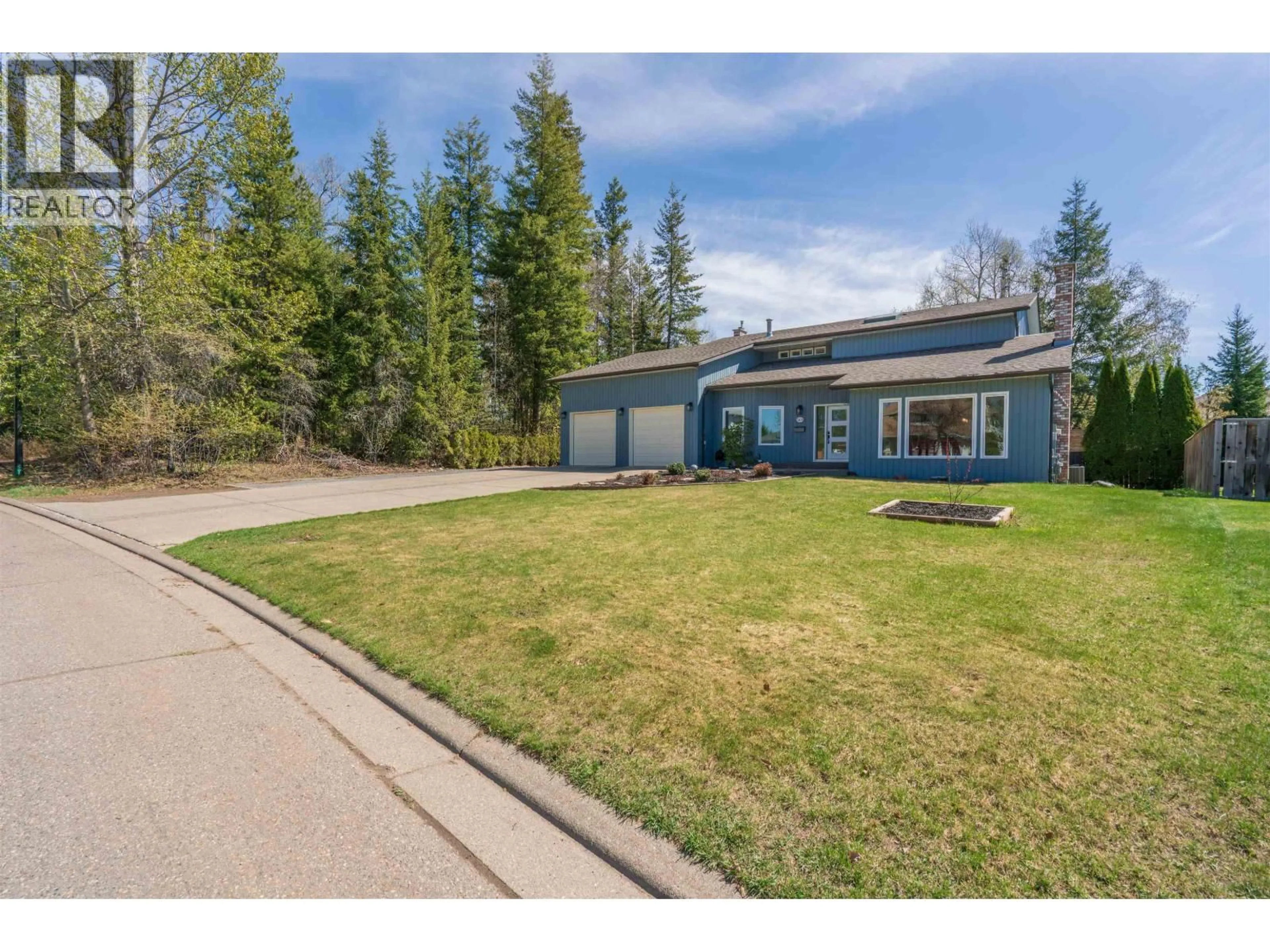 A pic from outside/outdoor area/front of a property/back of a property/a pic from drone, unknown for 2404 SADLER DRIVE, Prince George British Columbia V2K4N7
