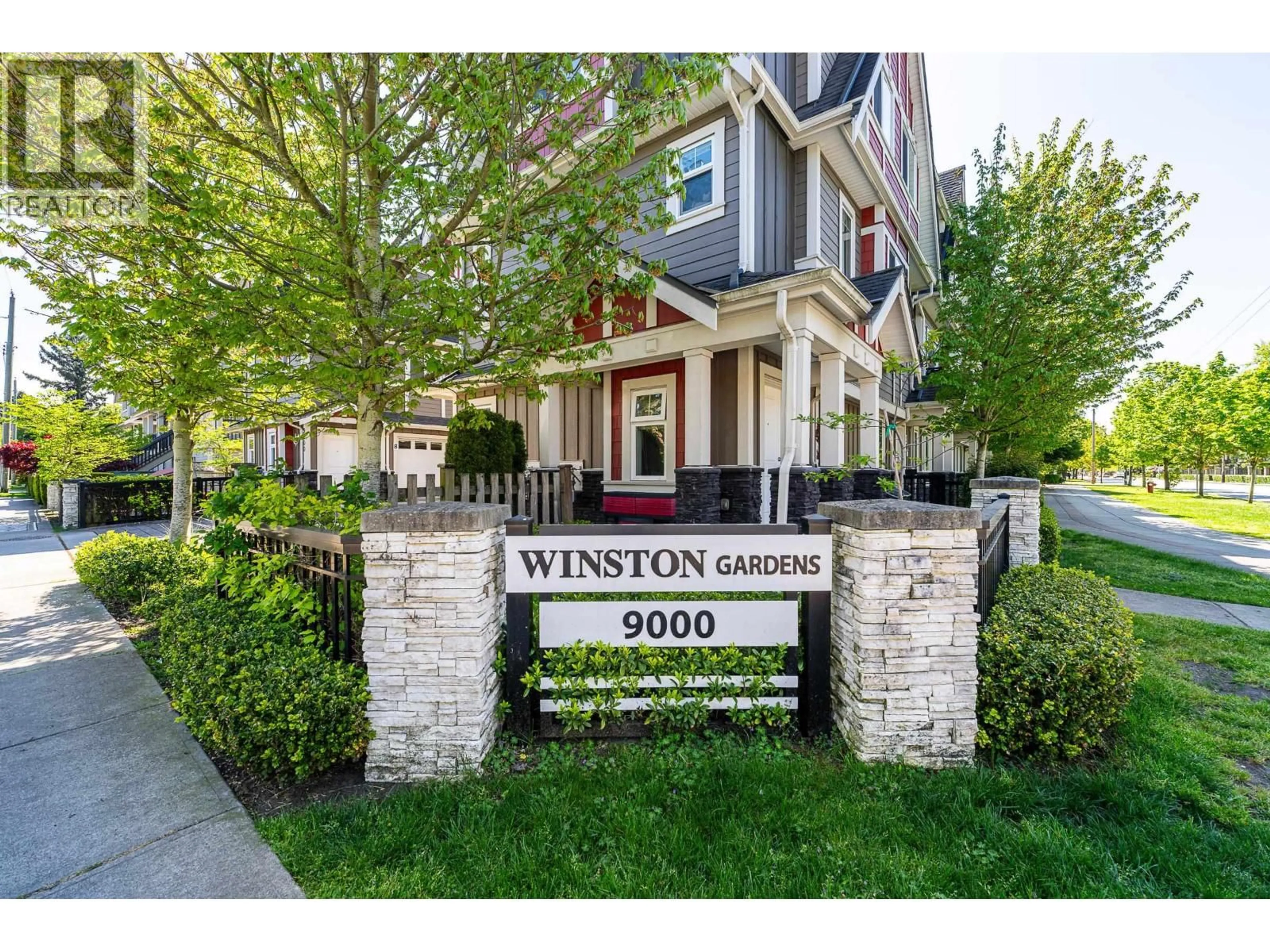Home with vinyl exterior material, street for 7 - 9000 GENERAL CURRIE ROAD, Richmond British Columbia V6Y1M4