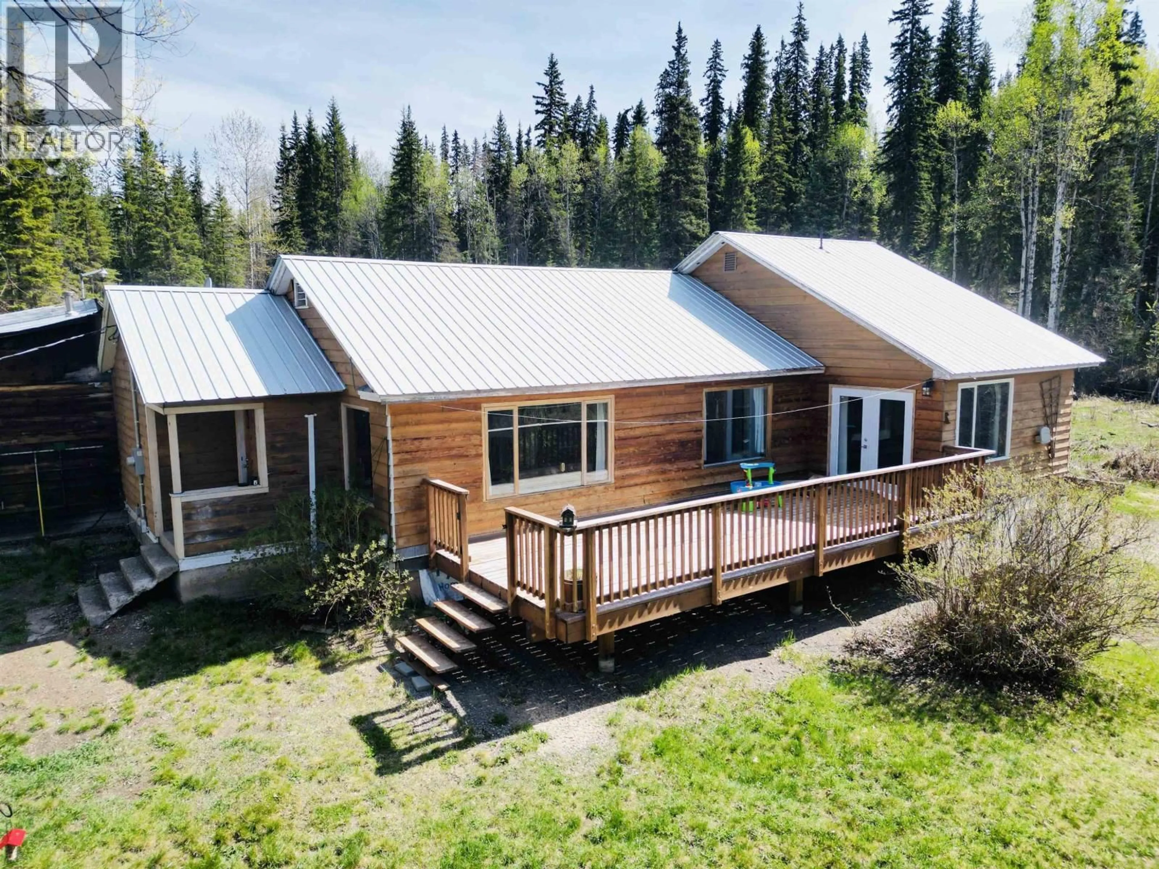 A pic from outside/outdoor area/front of a property/back of a property/a pic from drone, unknown for 2500 BENNETT ROAD, Burns Lake British Columbia V0J1E1