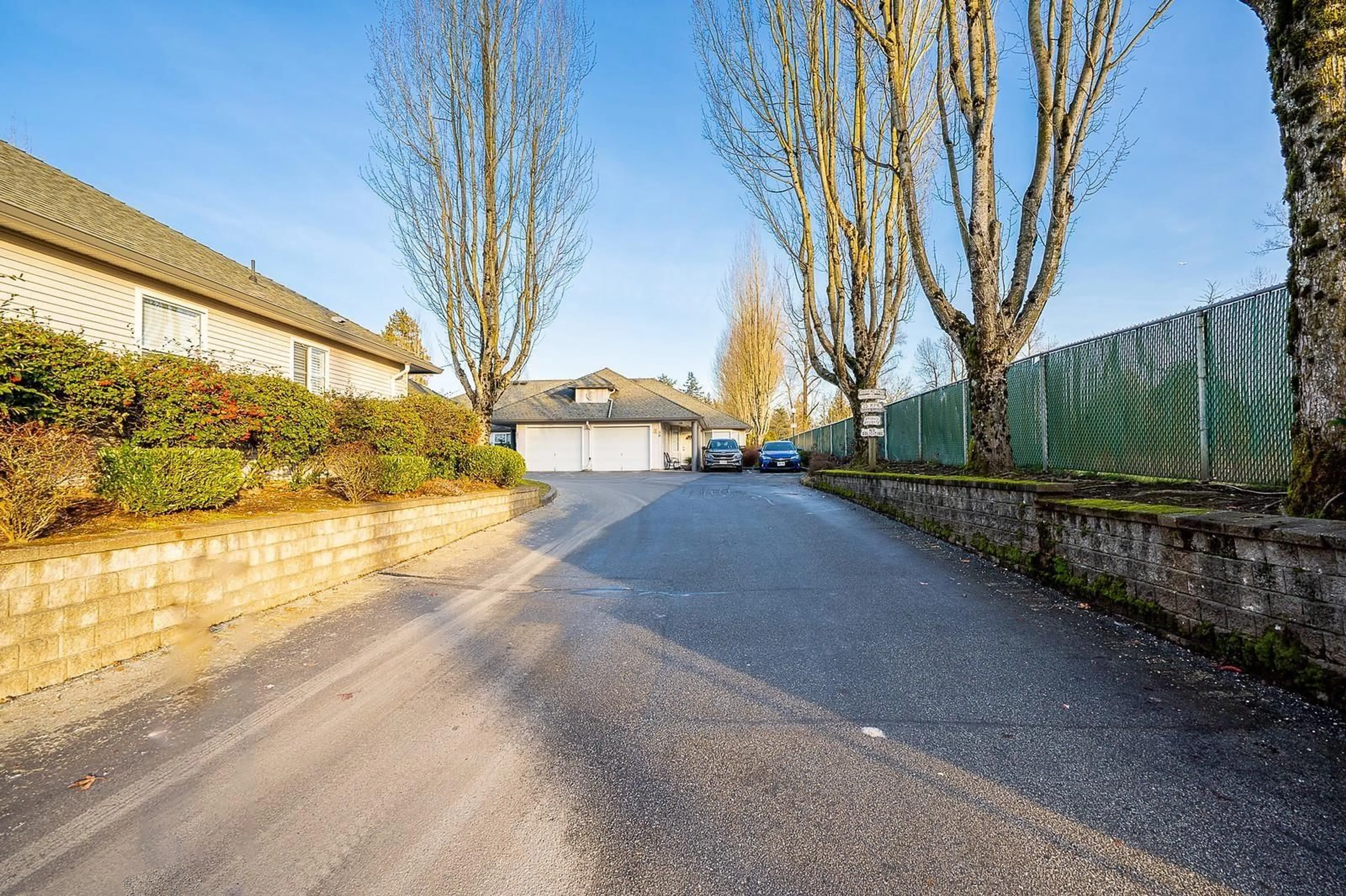 A pic from outside/outdoor area/front of a property/back of a property/a pic from drone, street for 1 - 9088 HOLT ROAD, Surrey British Columbia V3V4H3