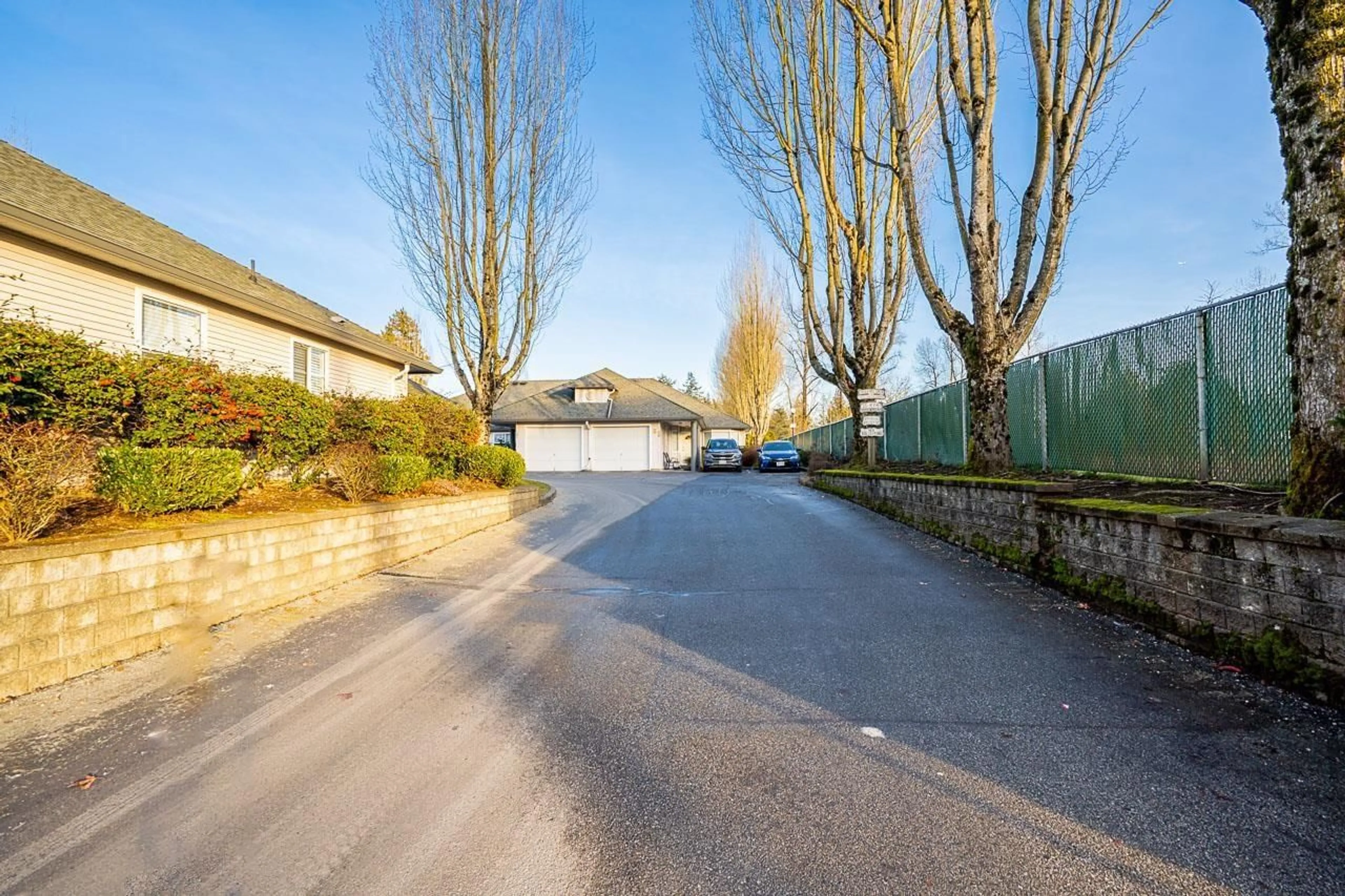 A pic from outside/outdoor area/front of a property/back of a property/a pic from drone, street for 1 - 9088 HOLT ROAD, Surrey British Columbia V3V4H3