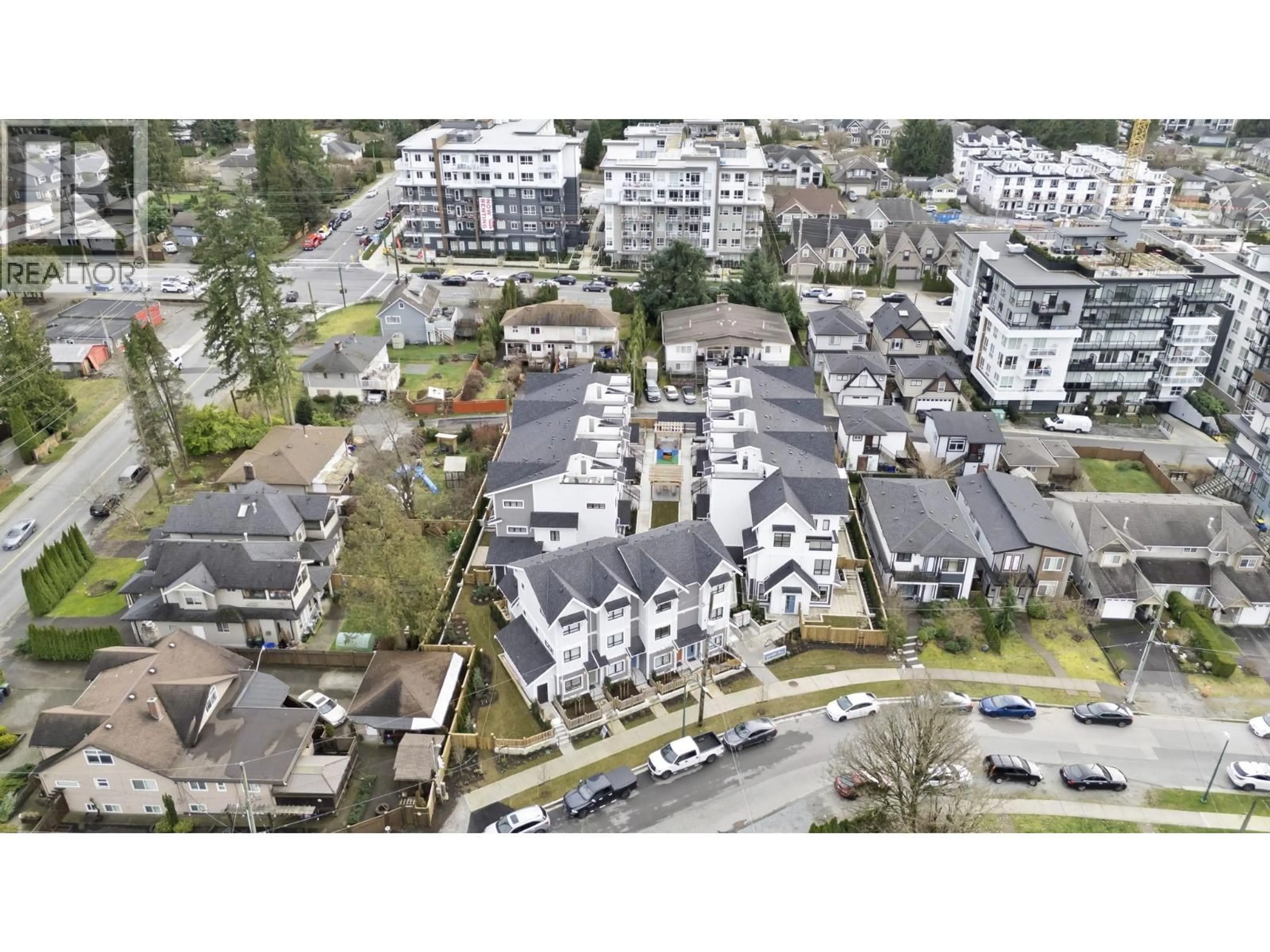 A pic from outside/outdoor area/front of a property/back of a property/a pic from drone, street for 14 - 728 LEA AVENUE, Coquitlam British Columbia V3J0S1