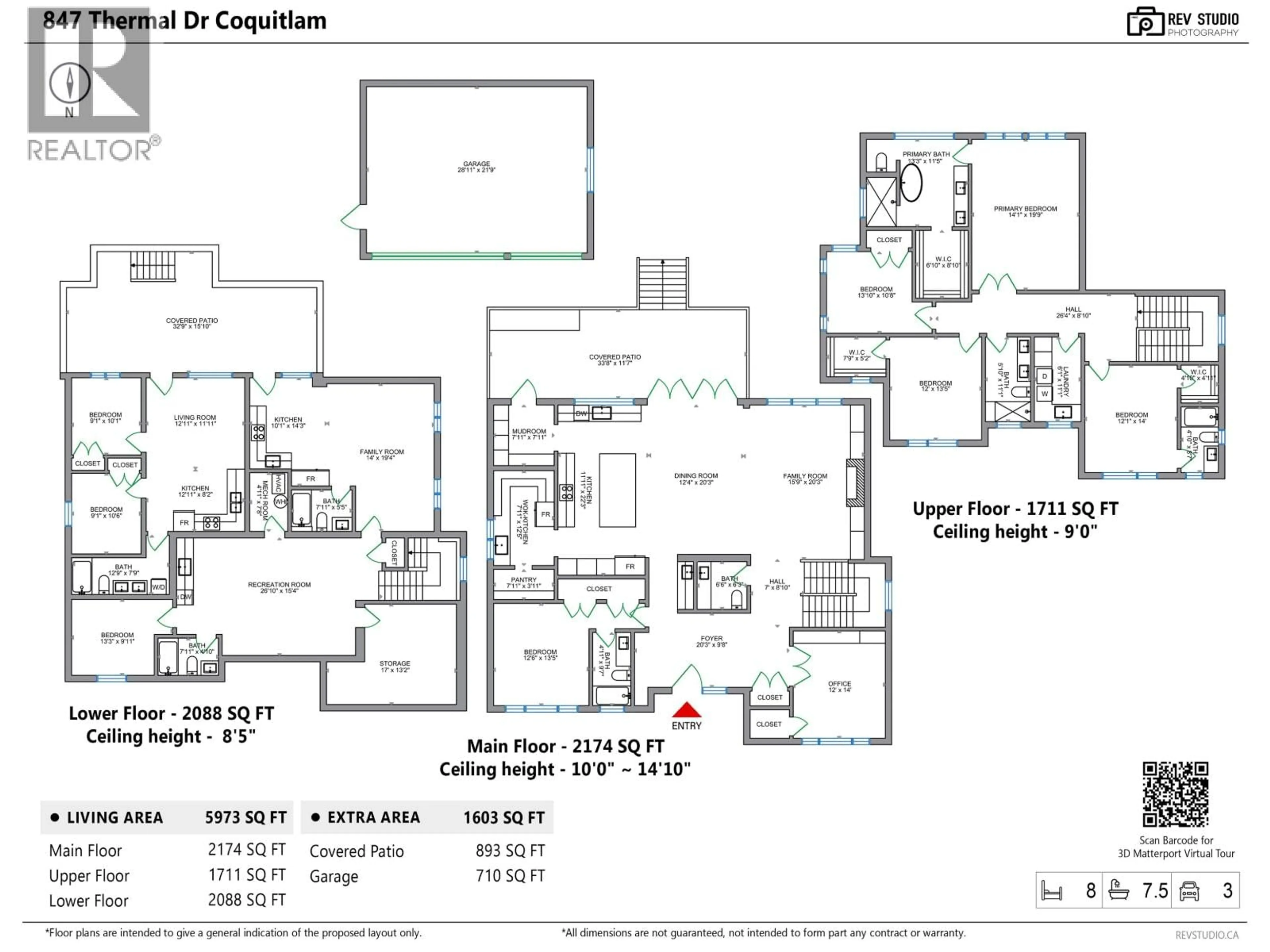 Floor plan for 847 THERMAL DRIVE, Coquitlam British Columbia V3J6R4