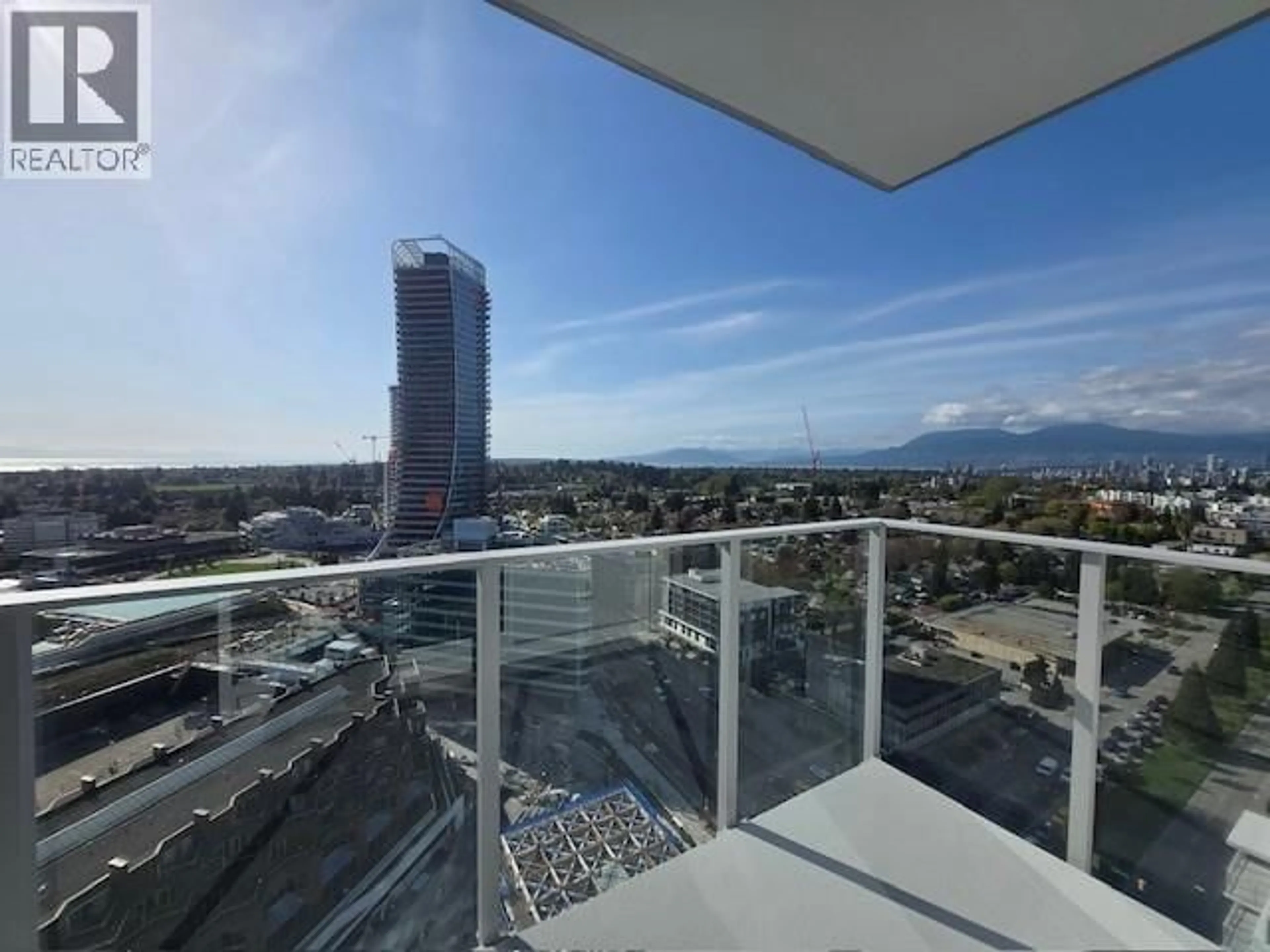 Balcony in the apartment, city buildings view from balcony for 2102 - 485 42ND AVENUE, Vancouver British Columbia V5Y0R6