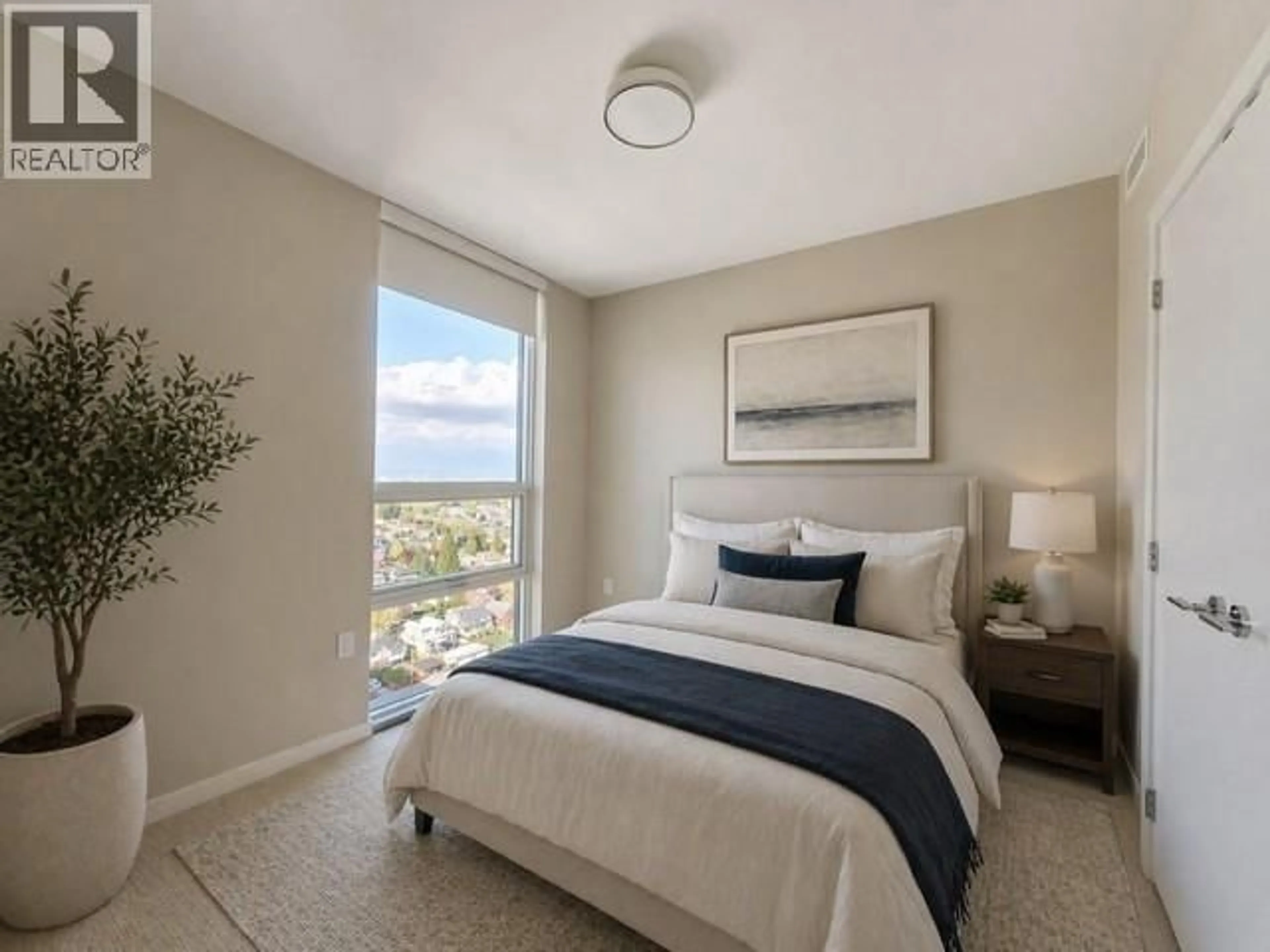 Bedroom with bed, unknown for 2102 - 485 42ND AVENUE, Vancouver British Columbia V5Y0R6