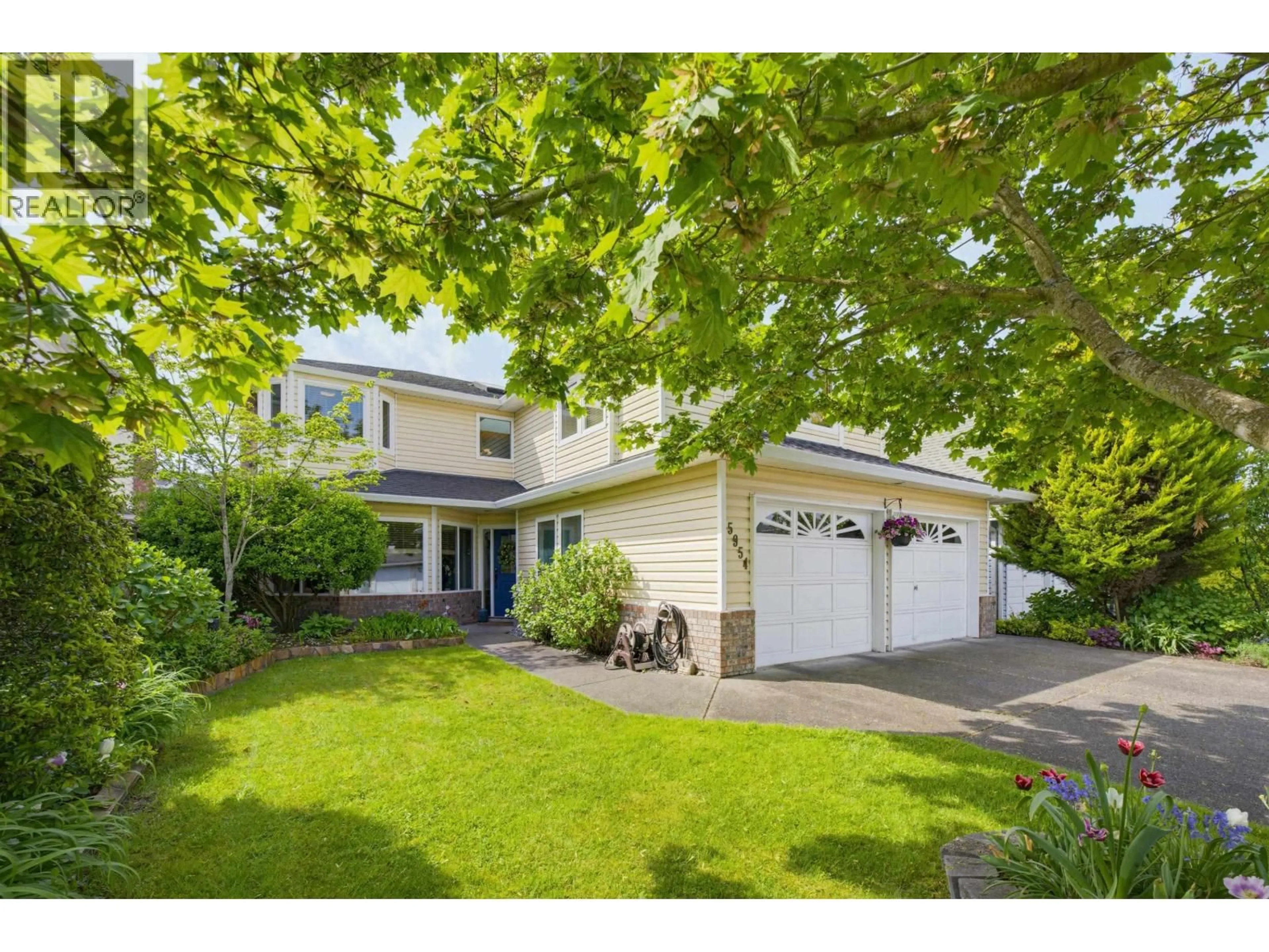 A pic from outside/outdoor area/front of a property/back of a property/a pic from drone, street for 5954 49 AVENUE, Delta British Columbia V4K4L4