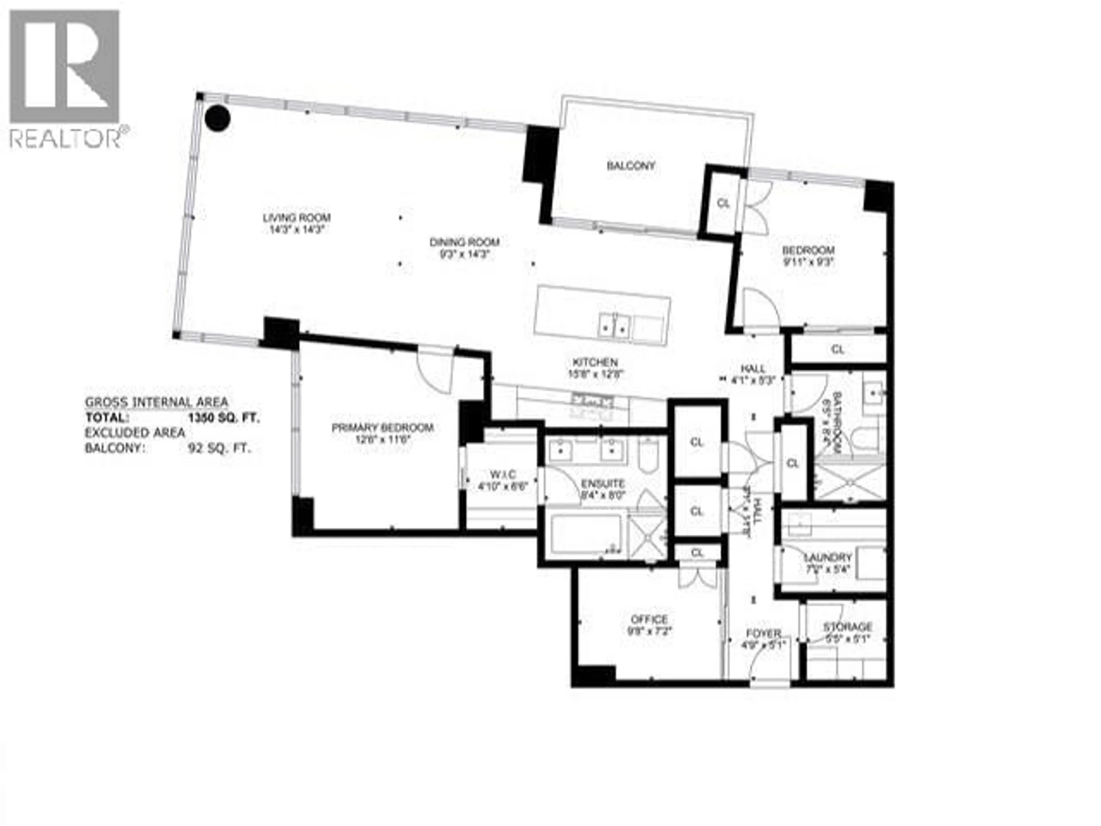 Floor plan for 2009 - 305 MORRISSEY ROAD, Port Moody British Columbia V3H0M3