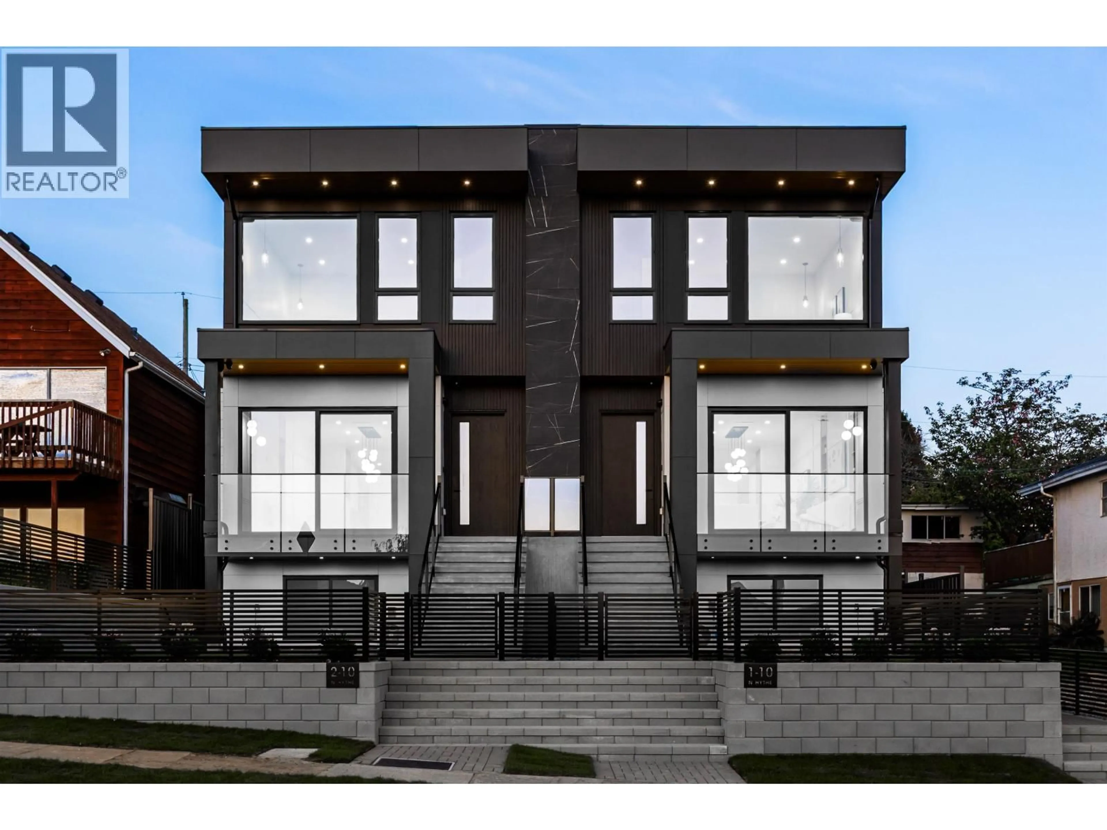 Home with brick exterior material, street for 2 - 10 HYTHE AVENUE, Burnaby British Columbia V5B1G4