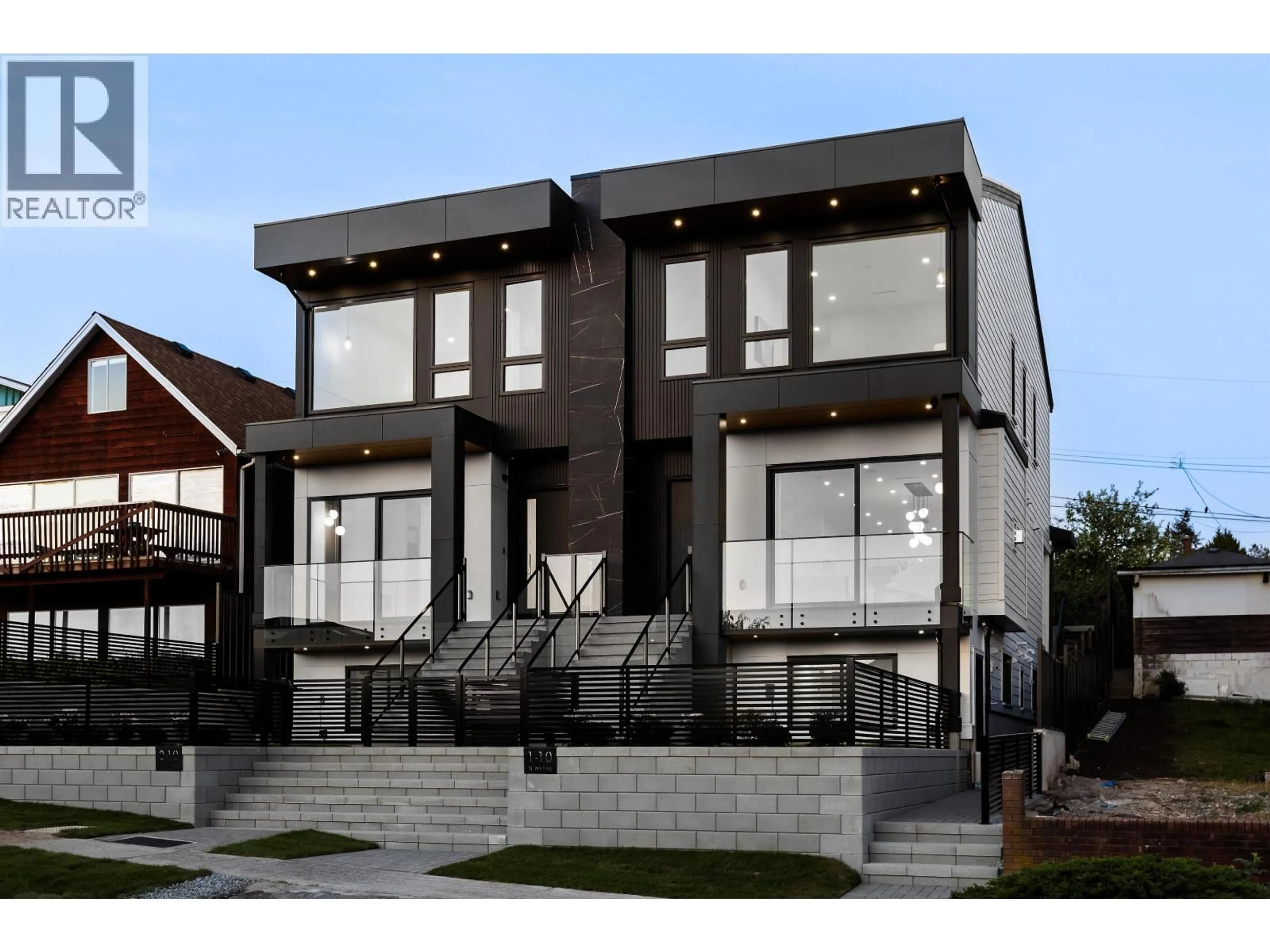 Home with brick exterior material, street for 2 - 10 HYTHE AVENUE, Burnaby British Columbia V5B1G4