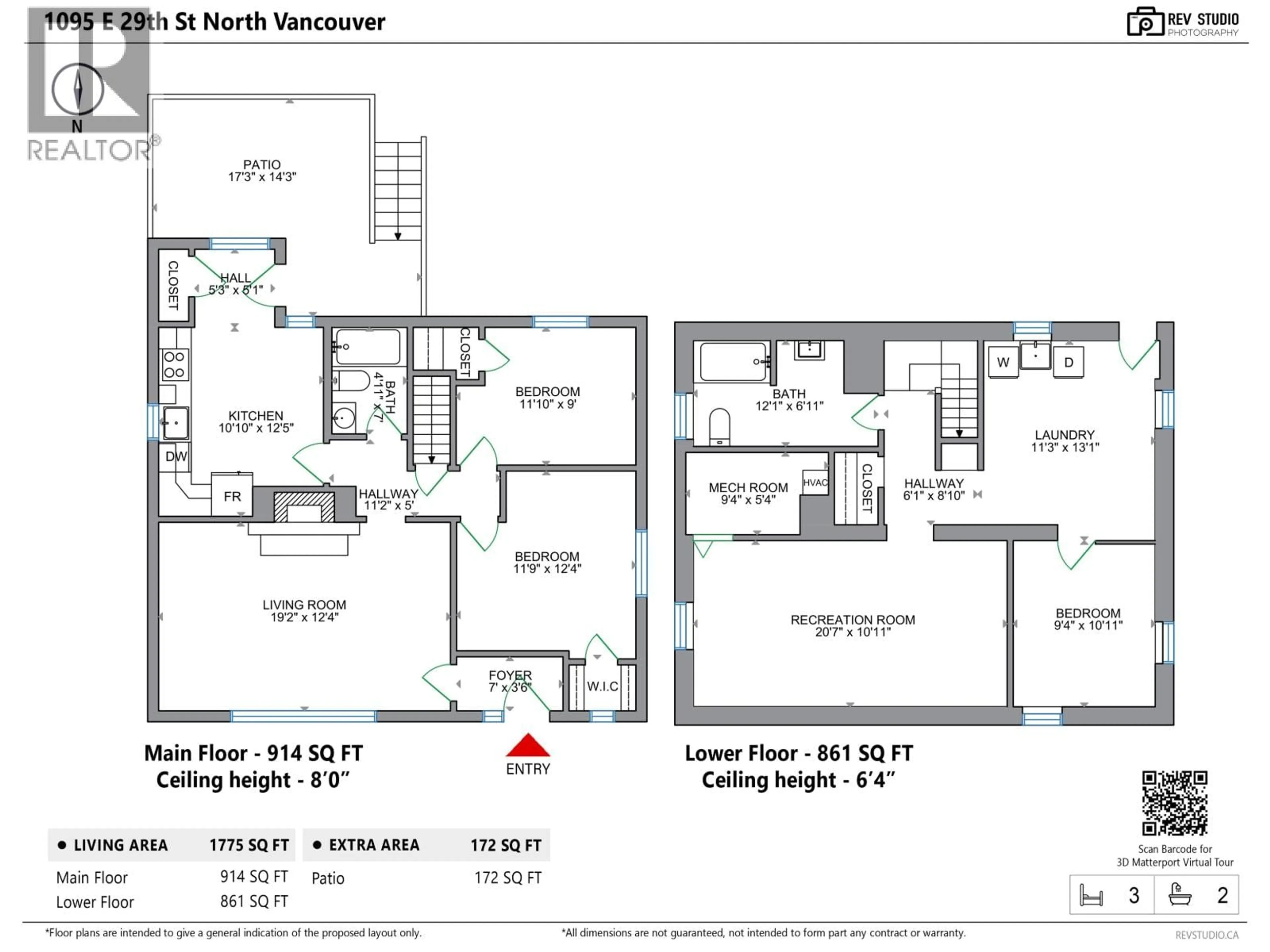 Floor plan for 1095 29TH STREET, North Vancouver British Columbia V7K1C1