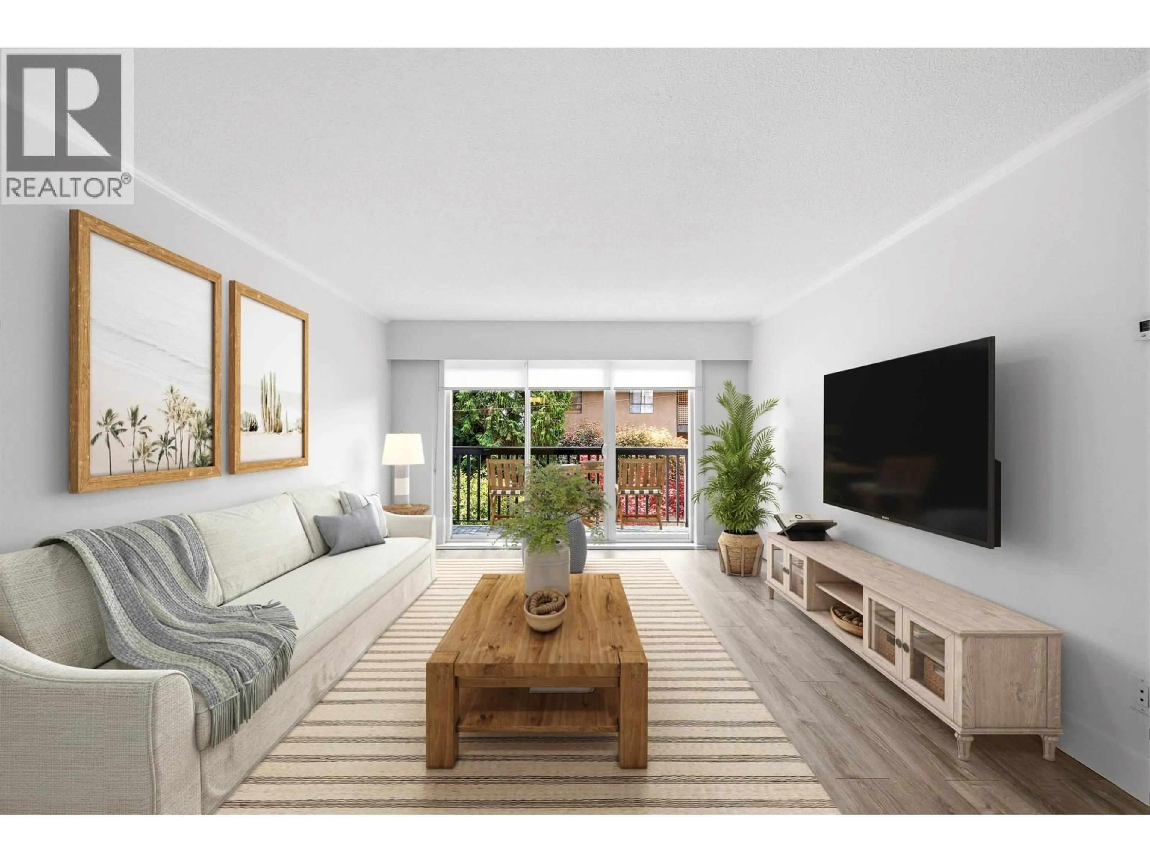 Living room with furniture, unknown for 112 - 211 3RD STREET, North Vancouver British Columbia V7M1E9