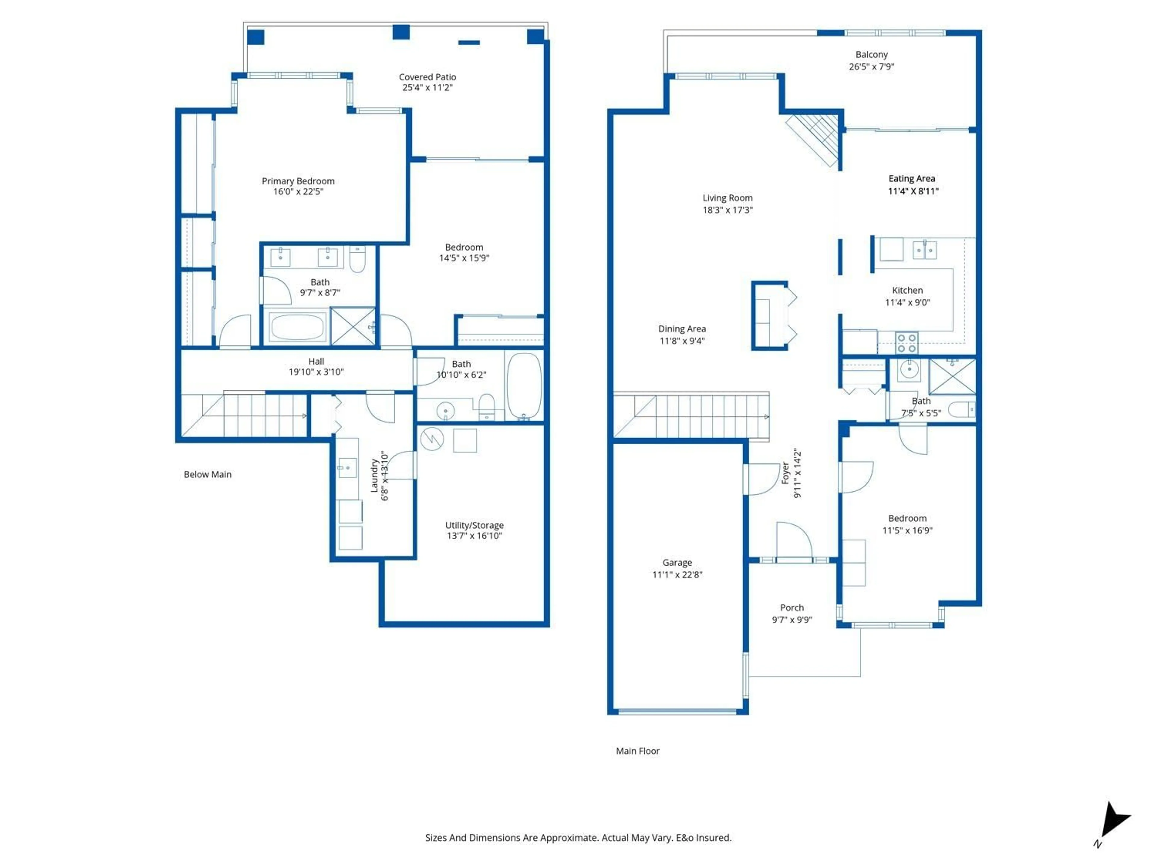Floor plan for 29 - 2058 WINFIELD DRIVE, Abbotsford British Columbia V3G1M4