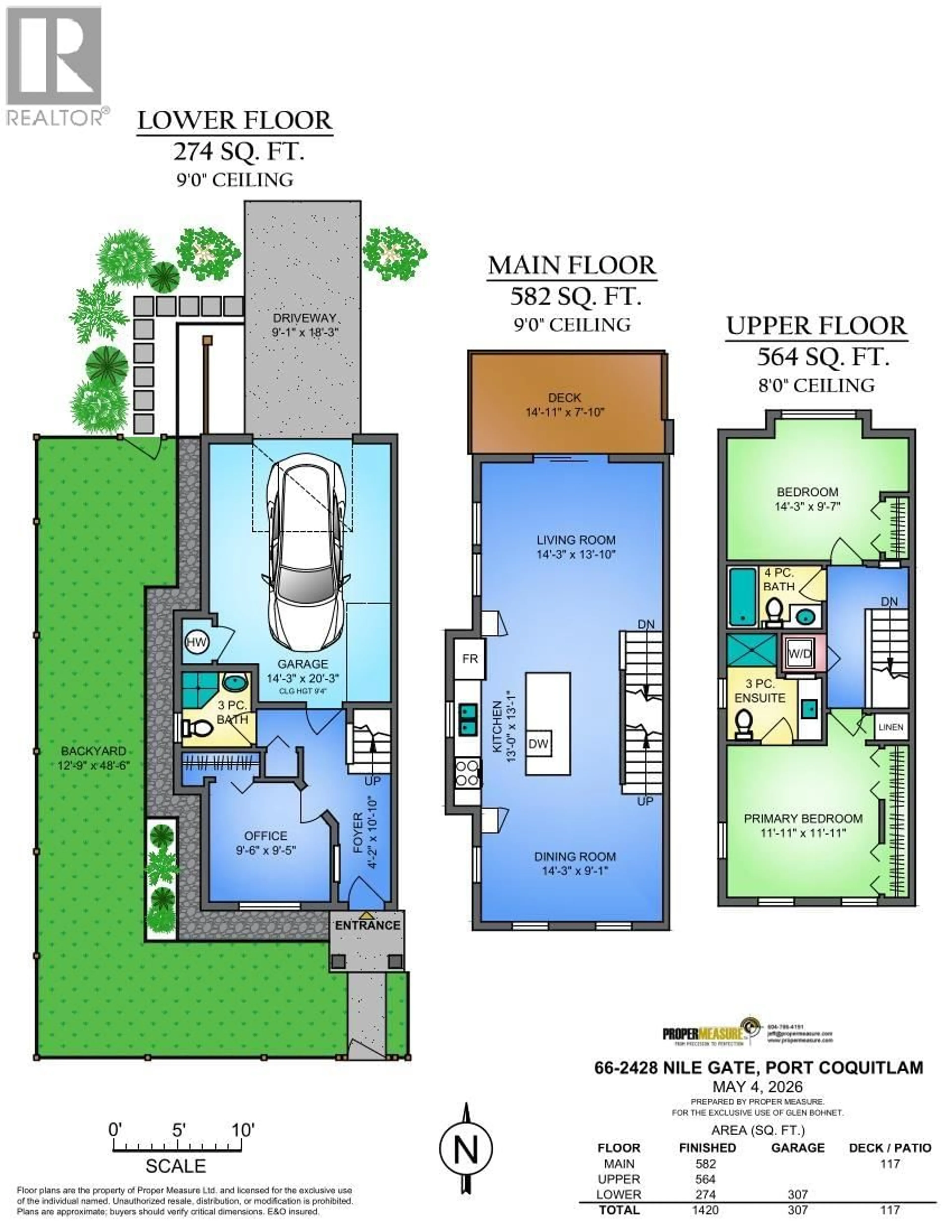 Floor plan for 66 - 2428 NILE GATE, Port Coquitlam British Columbia V3B0H6
