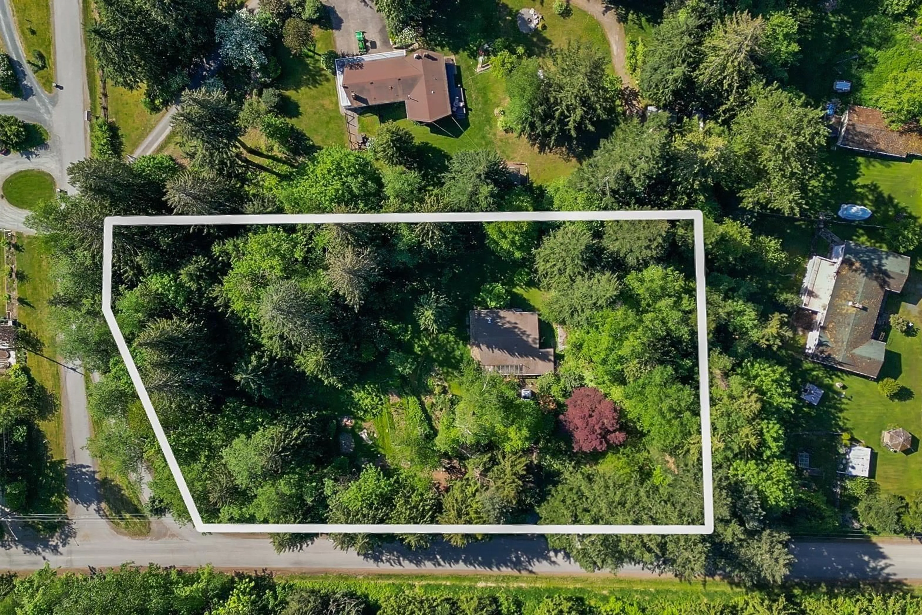 A pic from outside/outdoor area/front of a property/back of a property/a pic from drone, forest/trees view for 47990 BRITESIDE ROAD, Chilliwack British Columbia V2R4T5