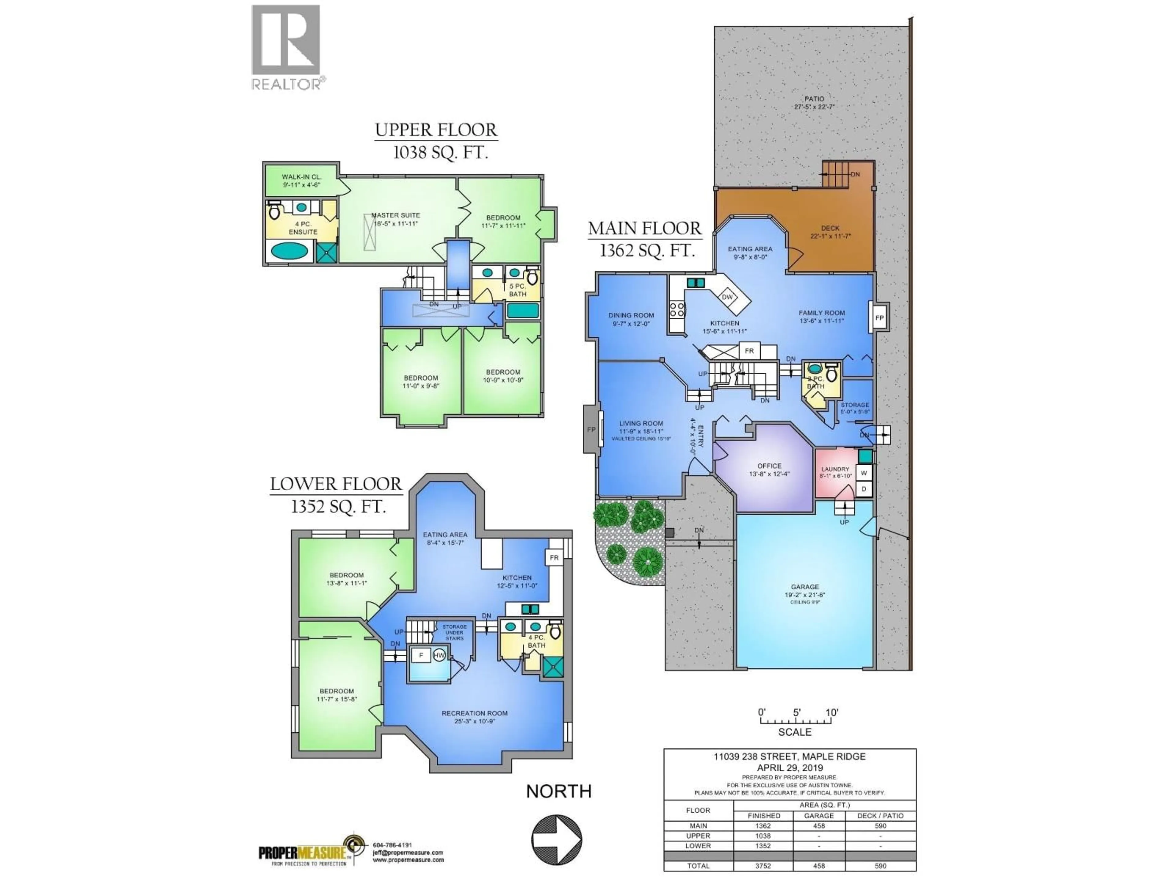 Floor plan for 11039 238 STREET, Maple Ridge British Columbia V2W1E7