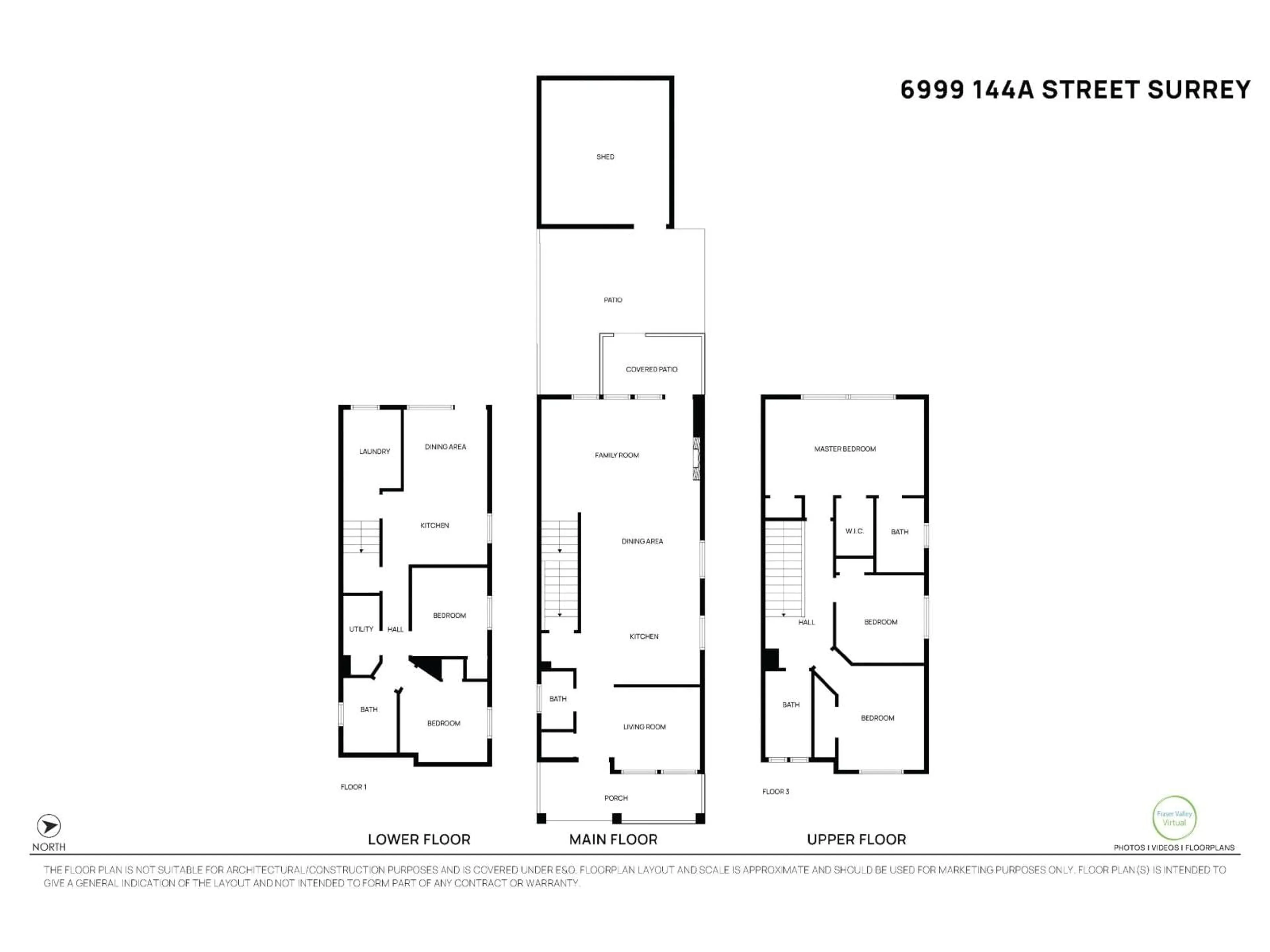 Floor plan for 6999 144A STREET, Surrey British Columbia V3S2X8