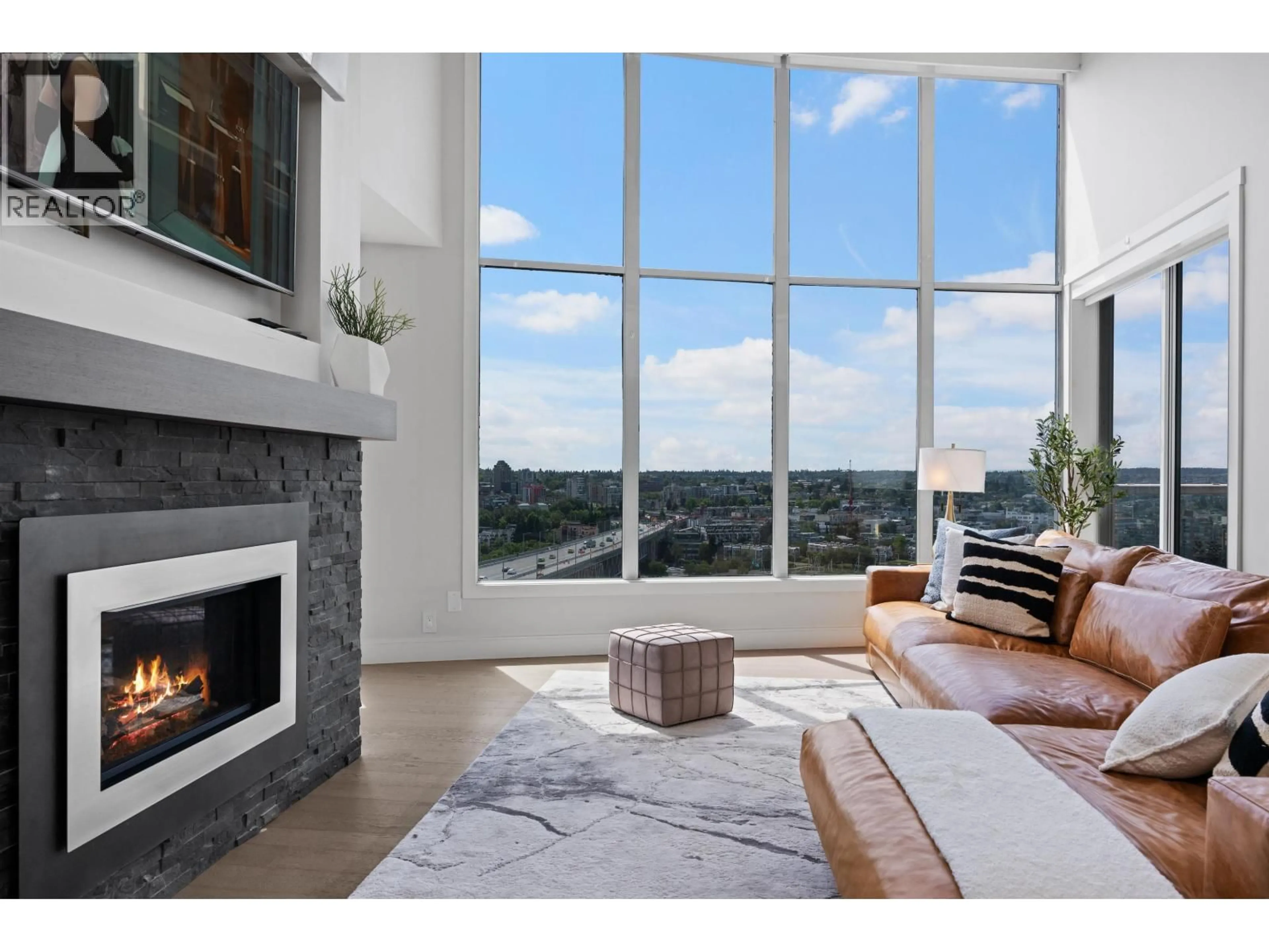 Living room with furniture, unknown for 2403 - 1500 HOWE STREET, Vancouver British Columbia V6Z2N1