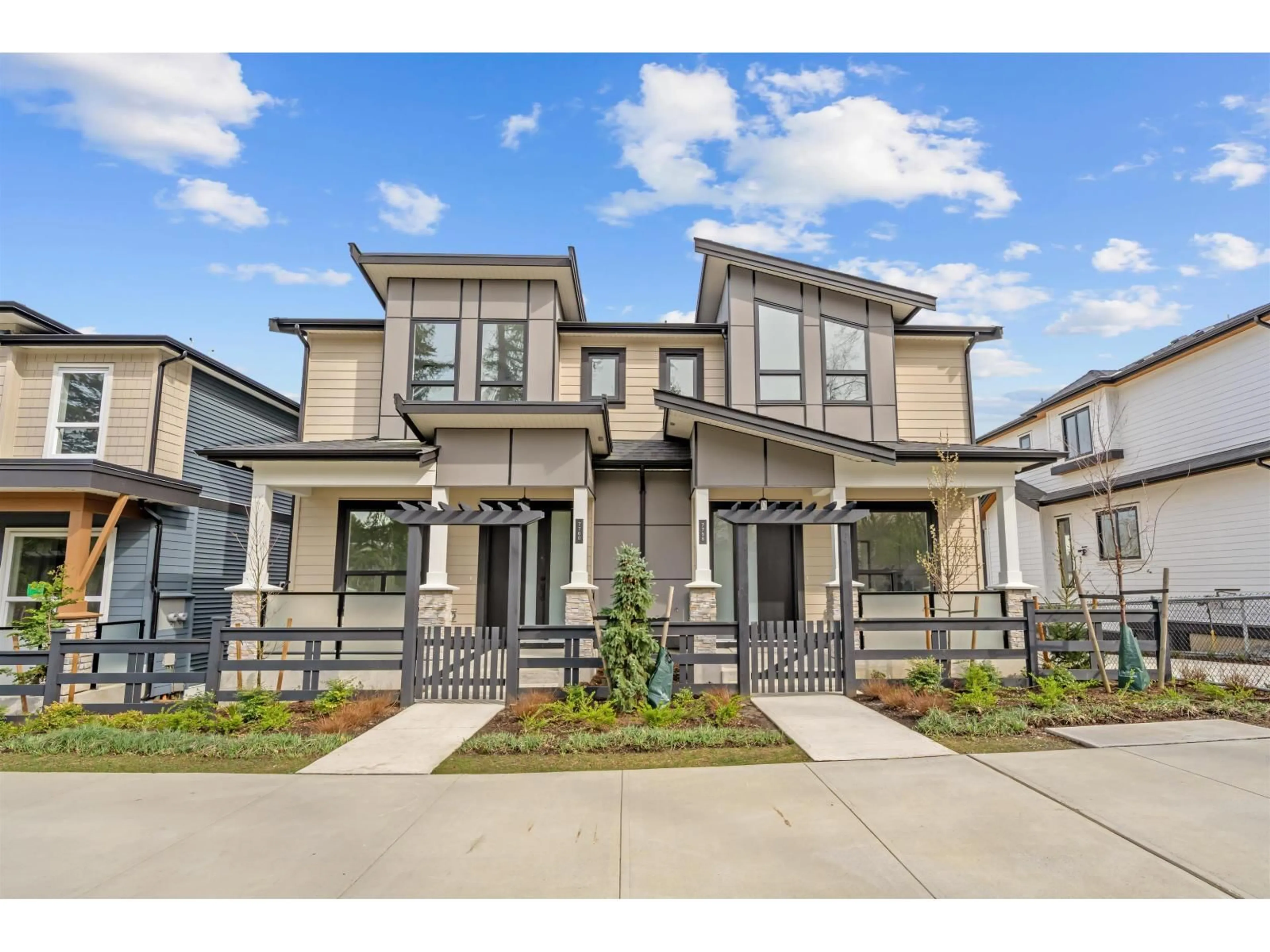 Home with vinyl exterior material, street for 7734 196 STREET, Langley British Columbia V2Y3V4