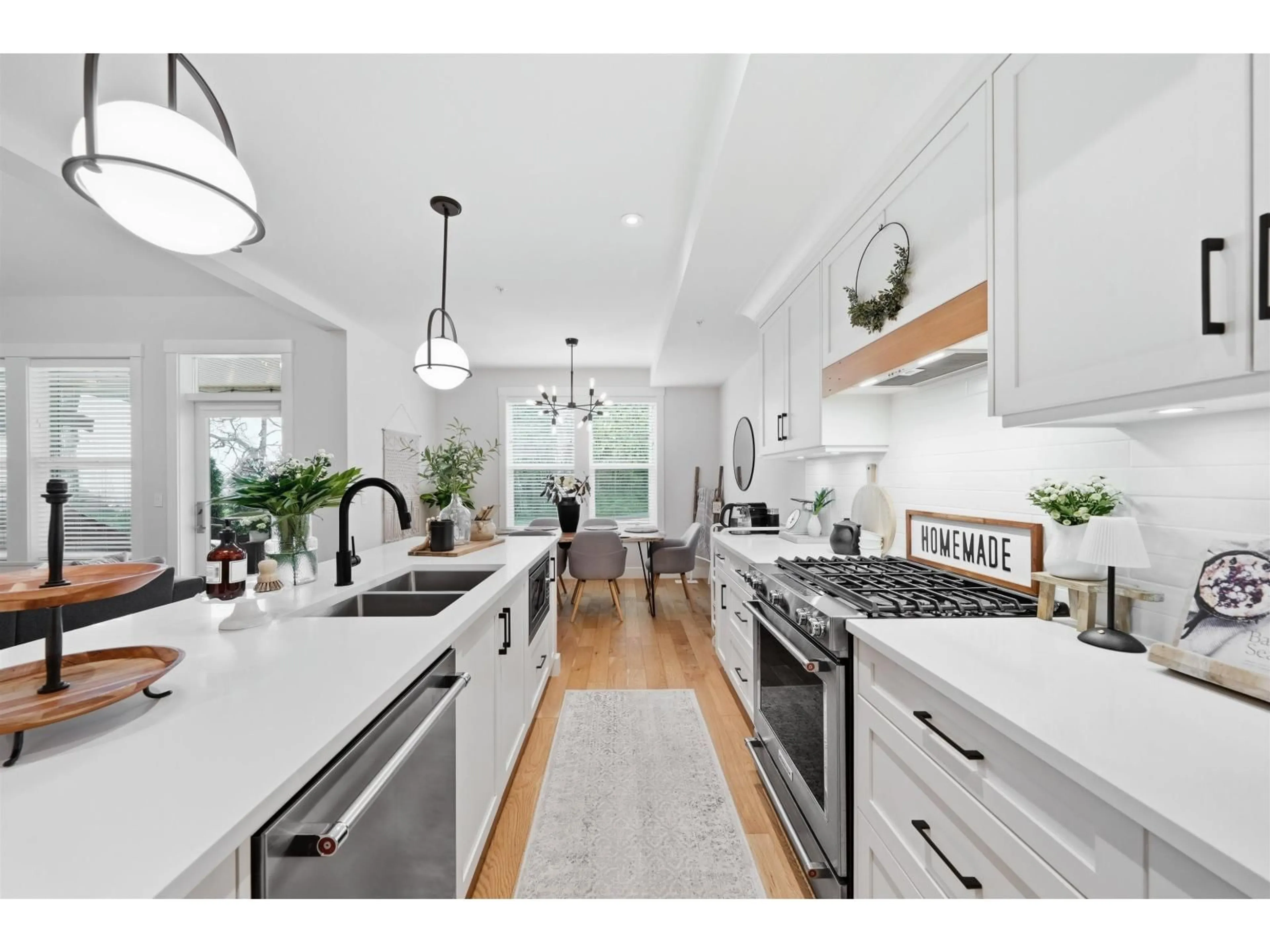 Open concept kitchen, unknown for 8 - 21858 47B AVENUE, Langley British Columbia V3A8H1