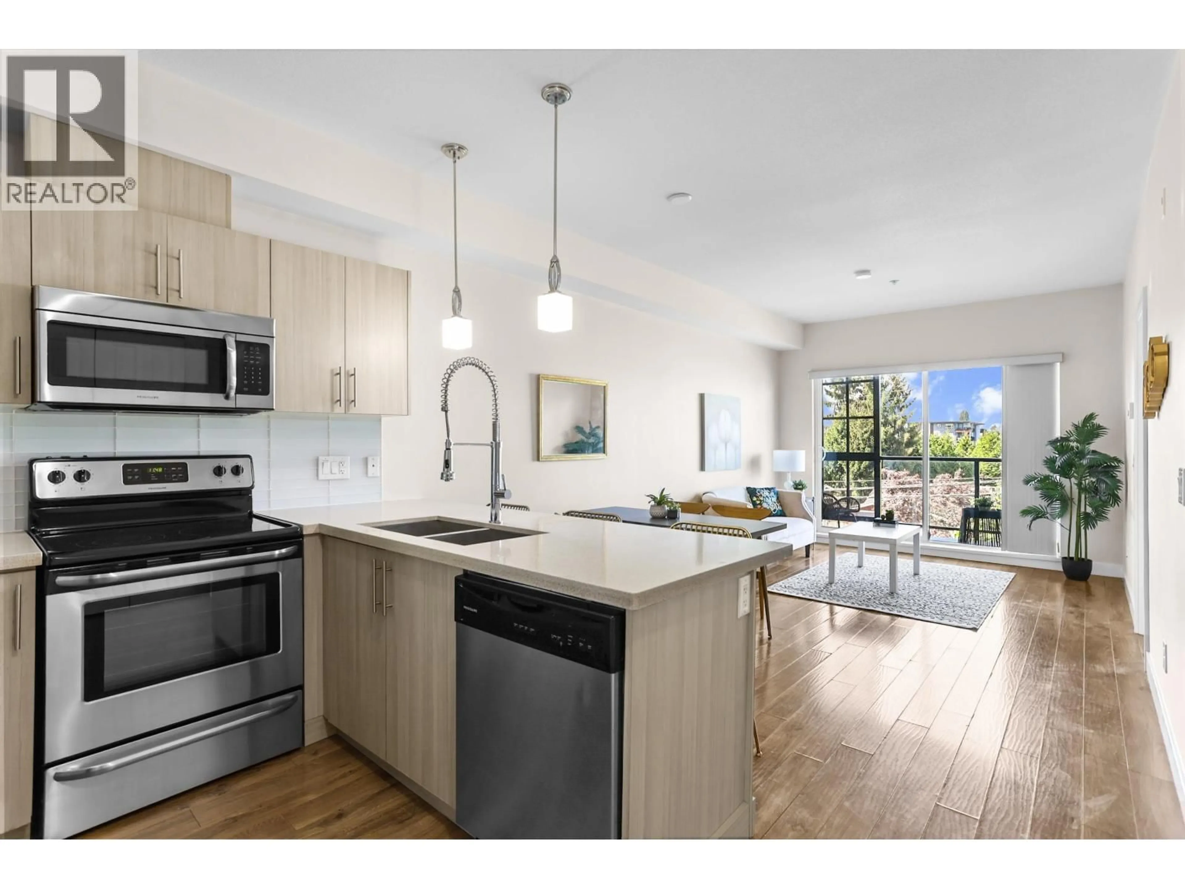Open concept kitchen, unknown for 312 - 12070 227 STREET, Maple Ridge British Columbia V2X9H2