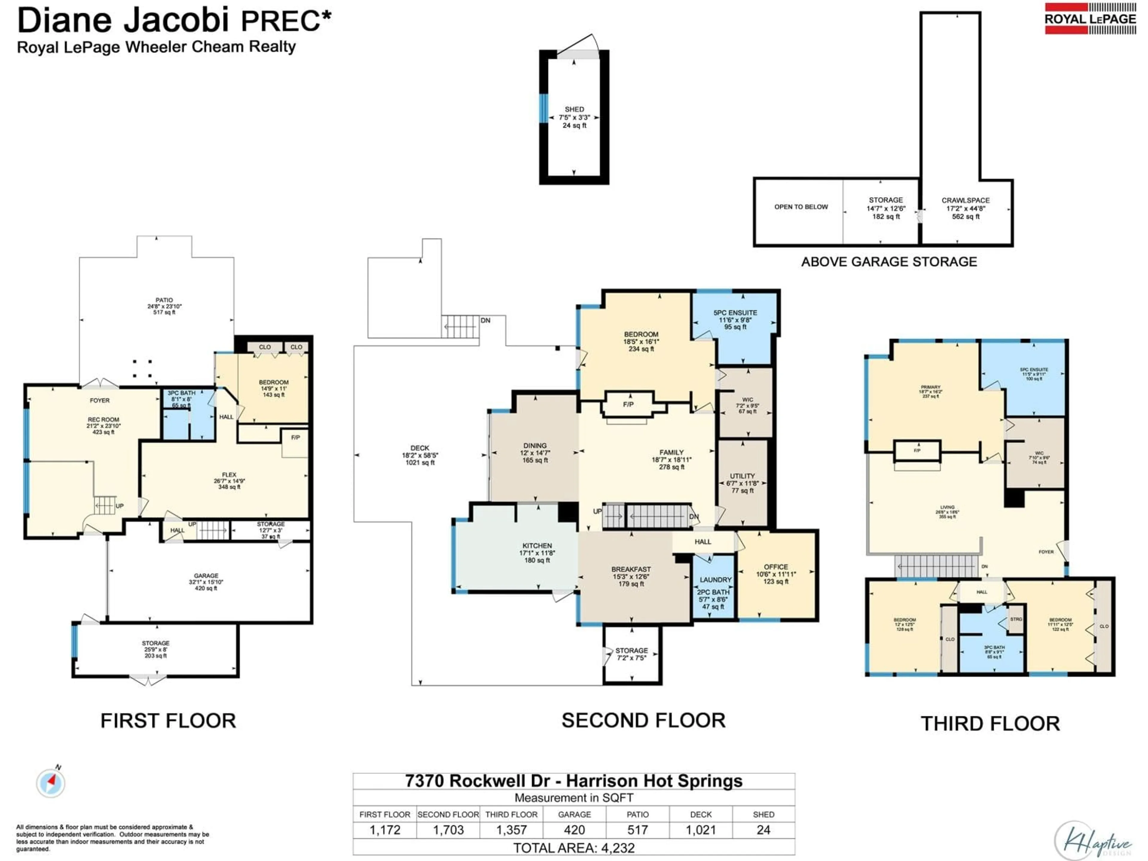Floor plan for 7370 ROCKWELL DRIVE, Harrison Hot Springs British Columbia V0M1A0