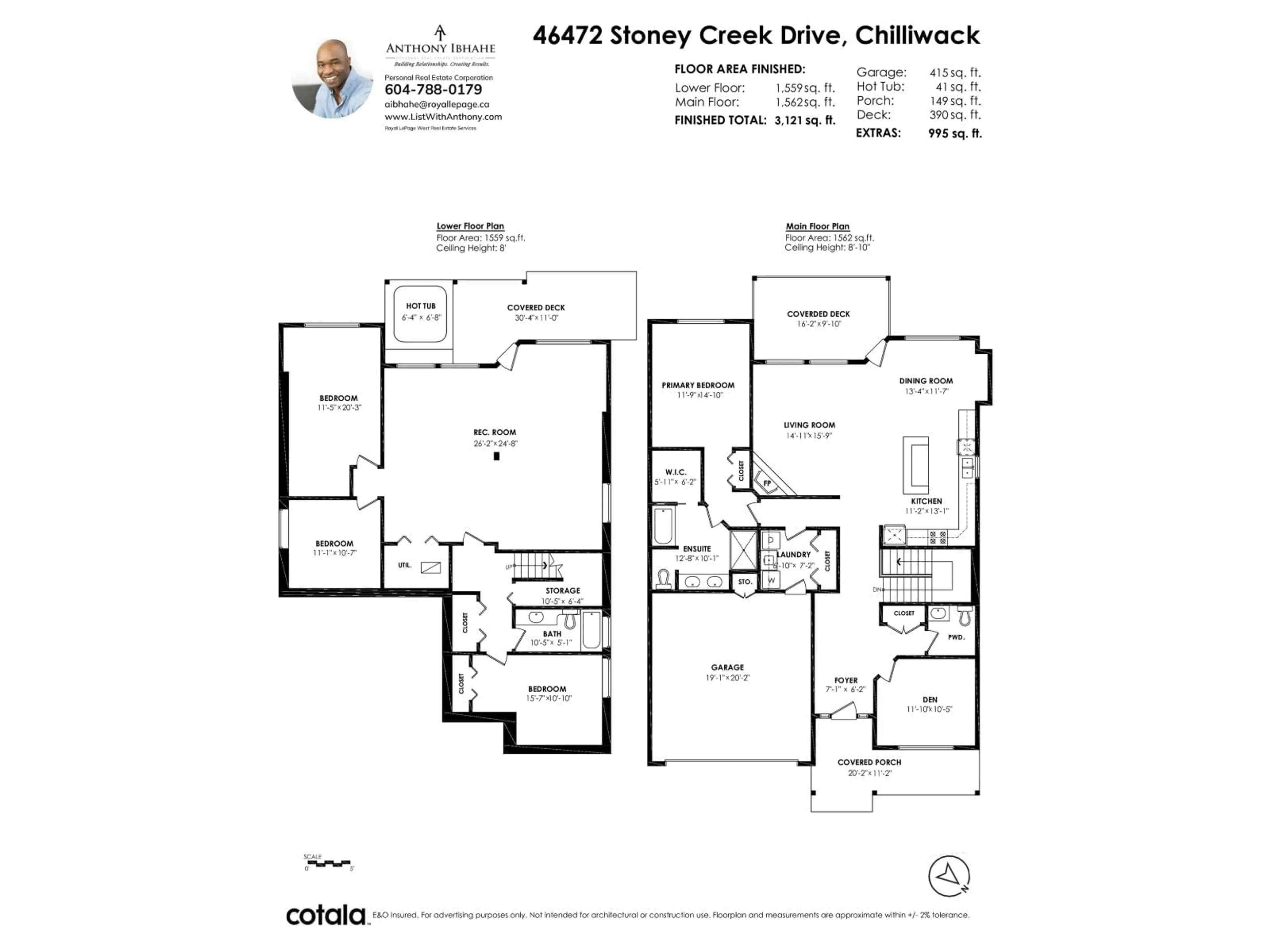 Floor plan for 46472 STONEY CREEK DRIVE, Chilliwack British Columbia V2R0B7
