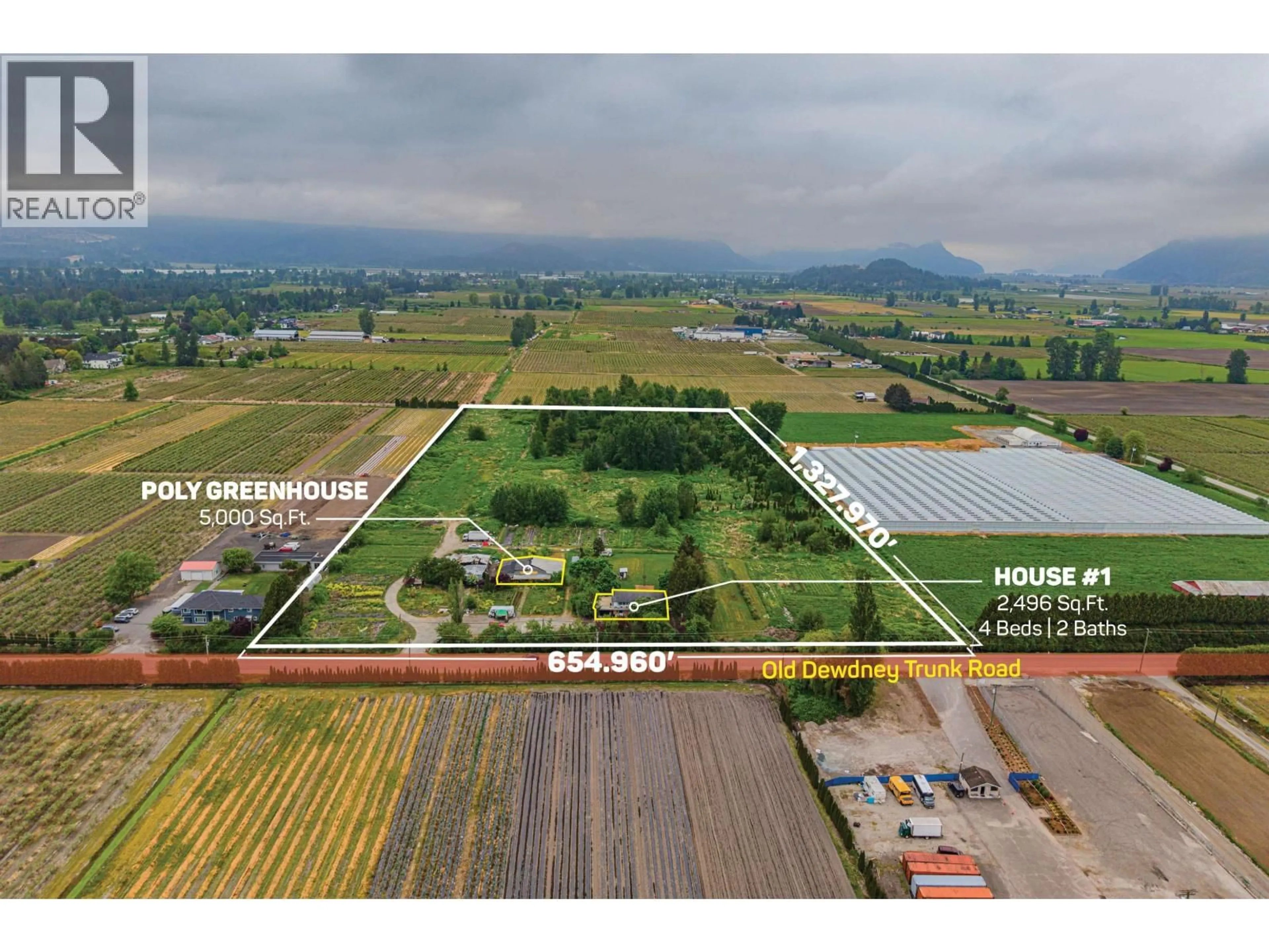 A pic from outside/outdoor area/front of a property/back of a property/a pic from drone, unknown for 19449 OLD DEWDNEY TRUNK ROAD, Pitt Meadows British Columbia V3Y2S1