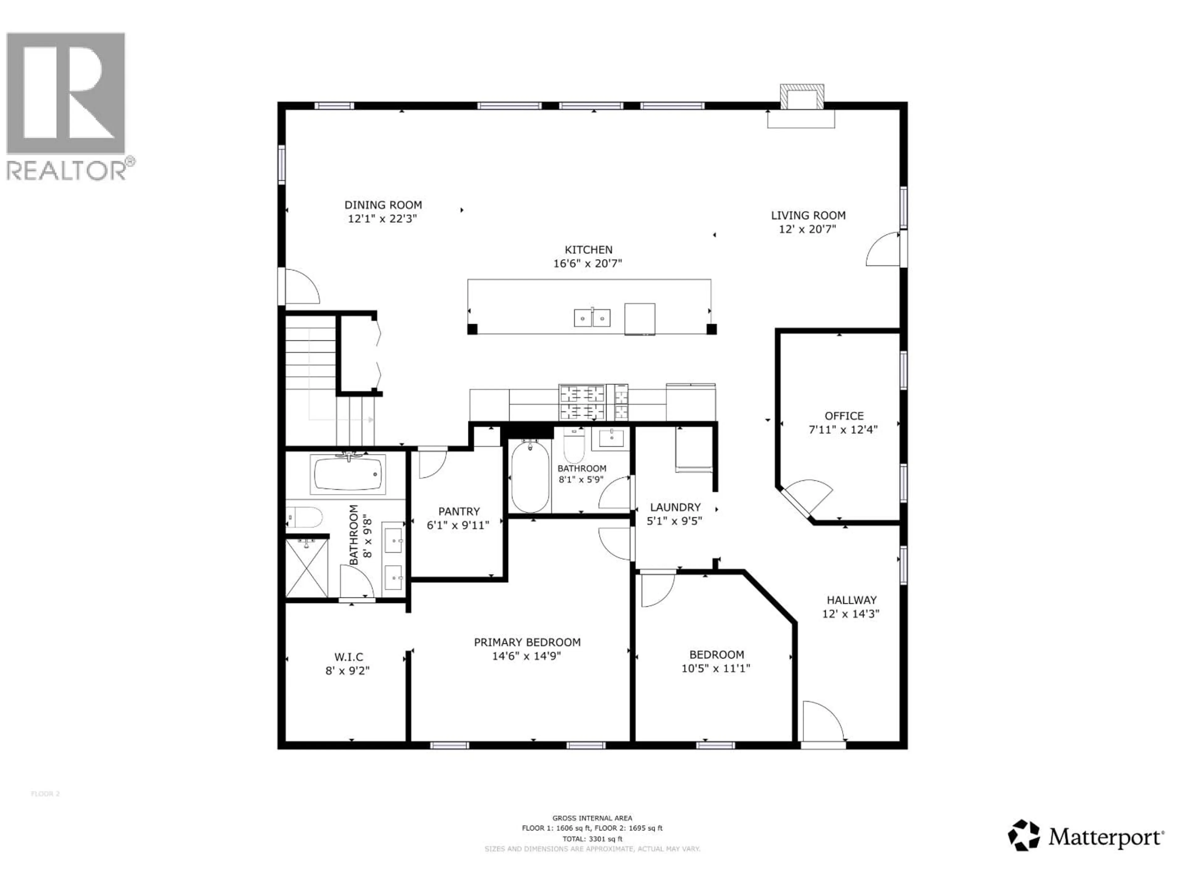 Floor plan for 12363 244 ROAD, Fort St. John British Columbia V1J8K1