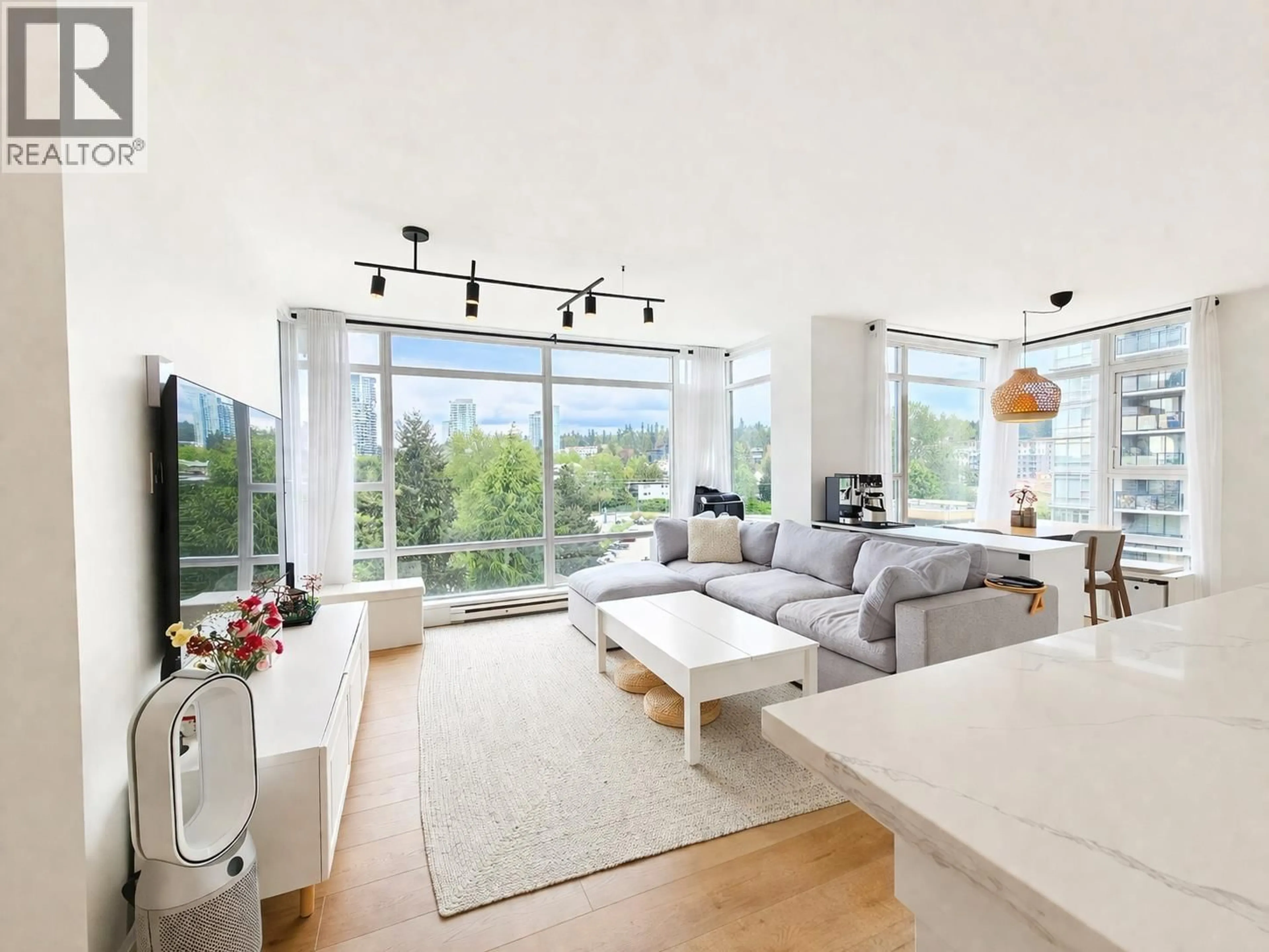 Living room with furniture, unknown for 1006 - 555 DELESTRE AVENUE, Coquitlam British Columbia V3K0A9