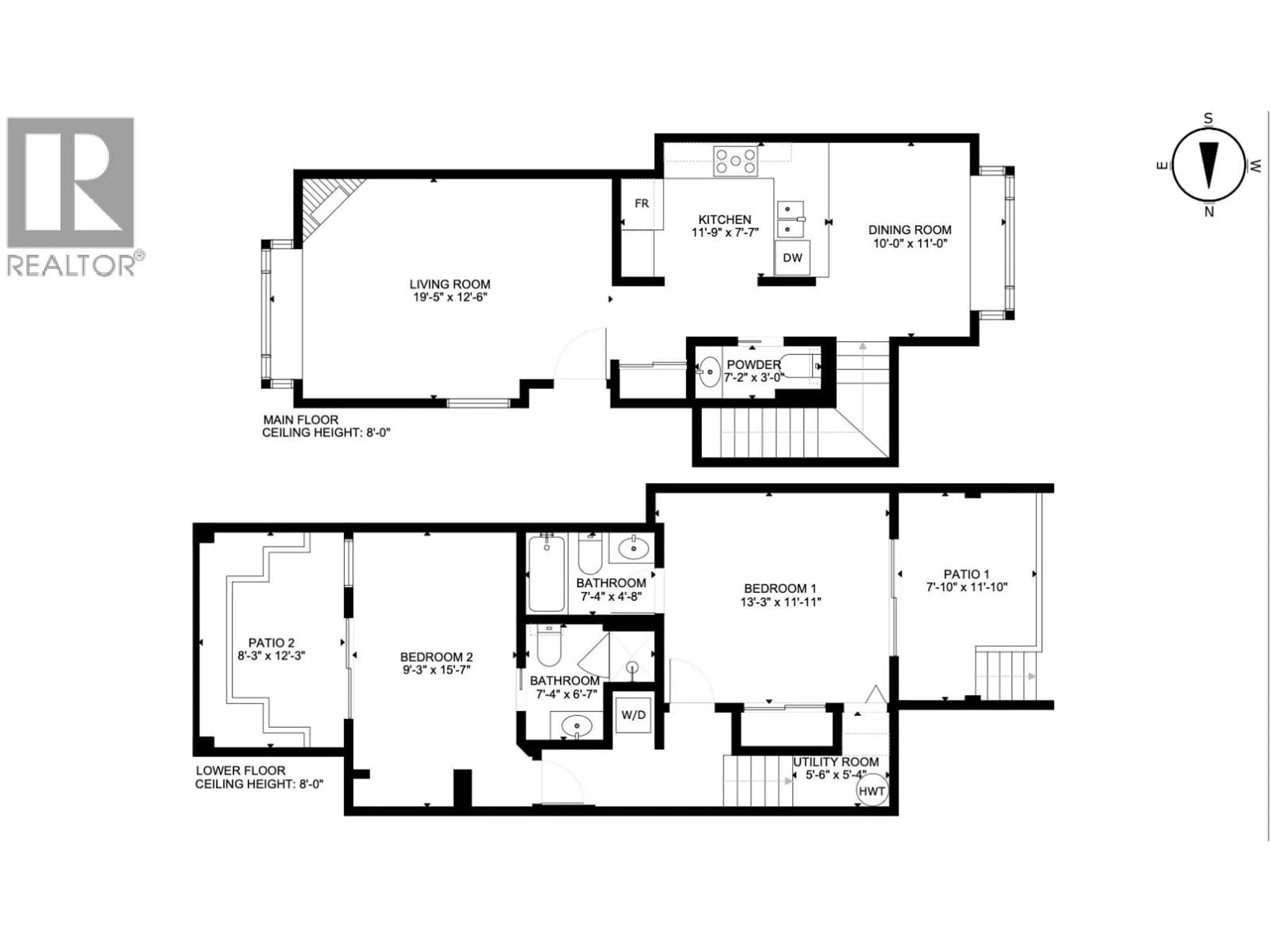Floor plan for 3167 LAUREL STREET, Vancouver British Columbia V5Z3T7