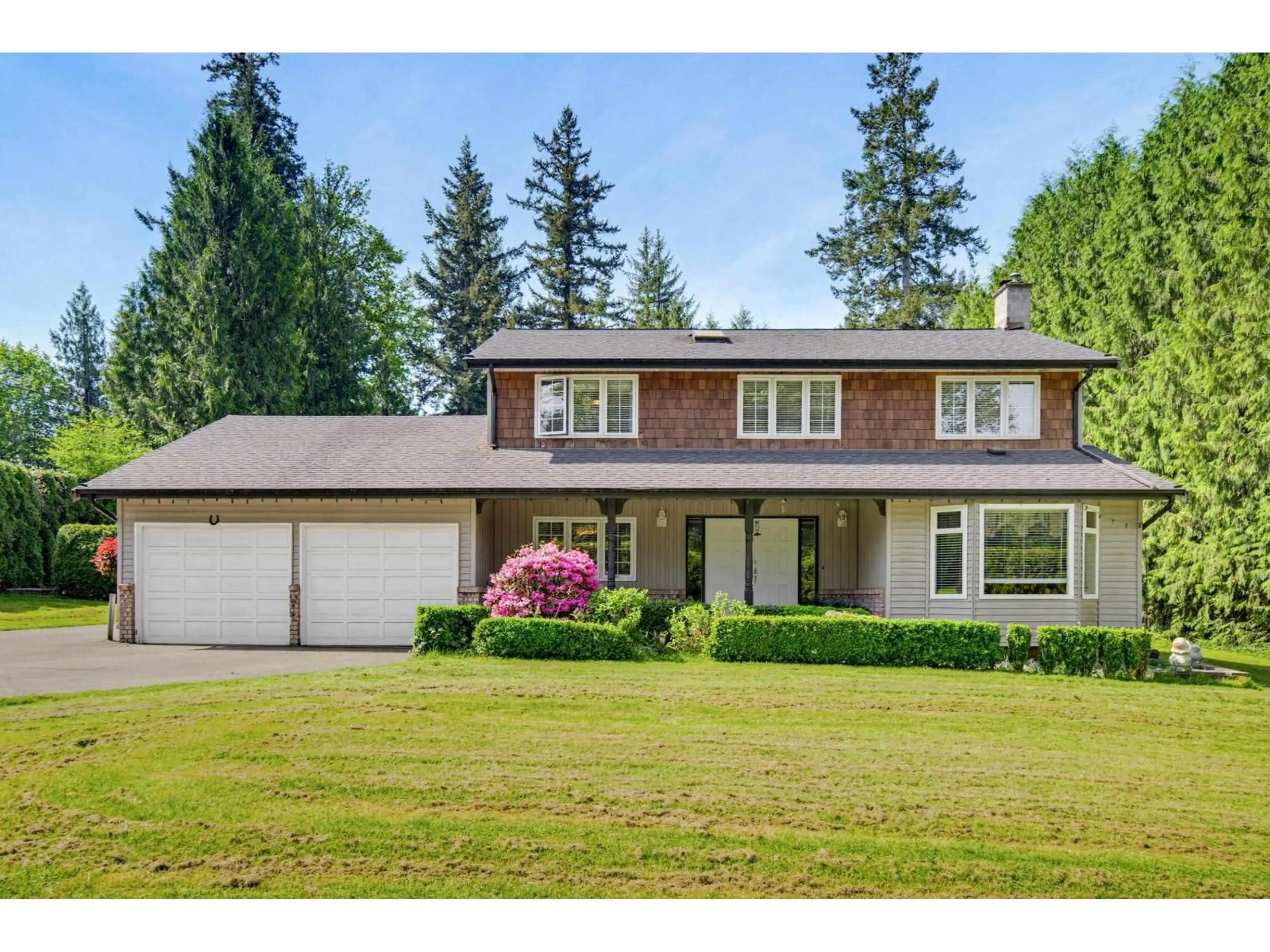 Home with vinyl exterior material, street for 22724 76B CRESCENT, Langley British Columbia V1M2J8