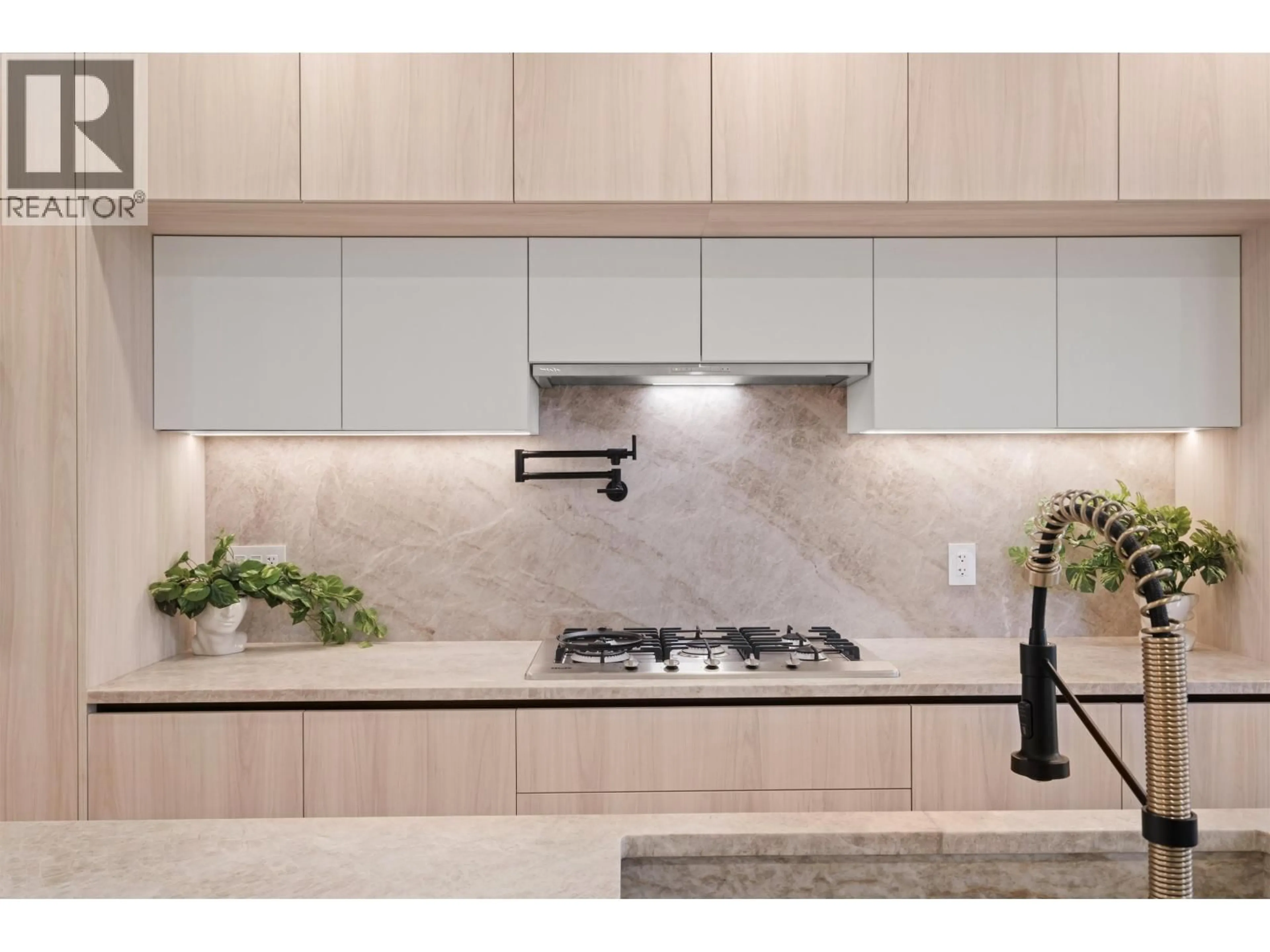 Contemporary kitchen, ceramic/tile floor for 502 5TH STREET, North Vancouver British Columbia V7L1M4