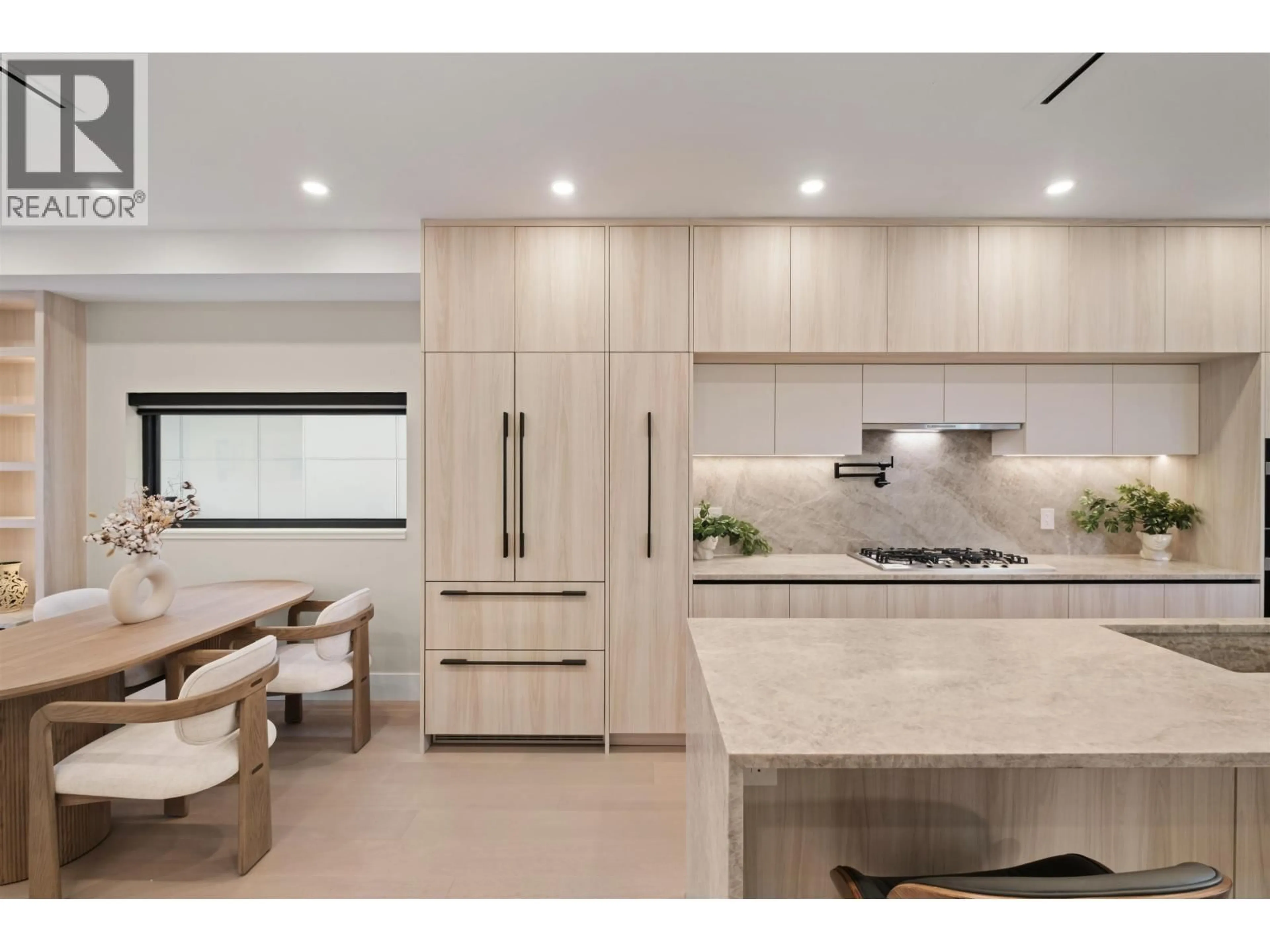 Contemporary kitchen, ceramic/tile floor for 502 5TH STREET, North Vancouver British Columbia V7L1M4