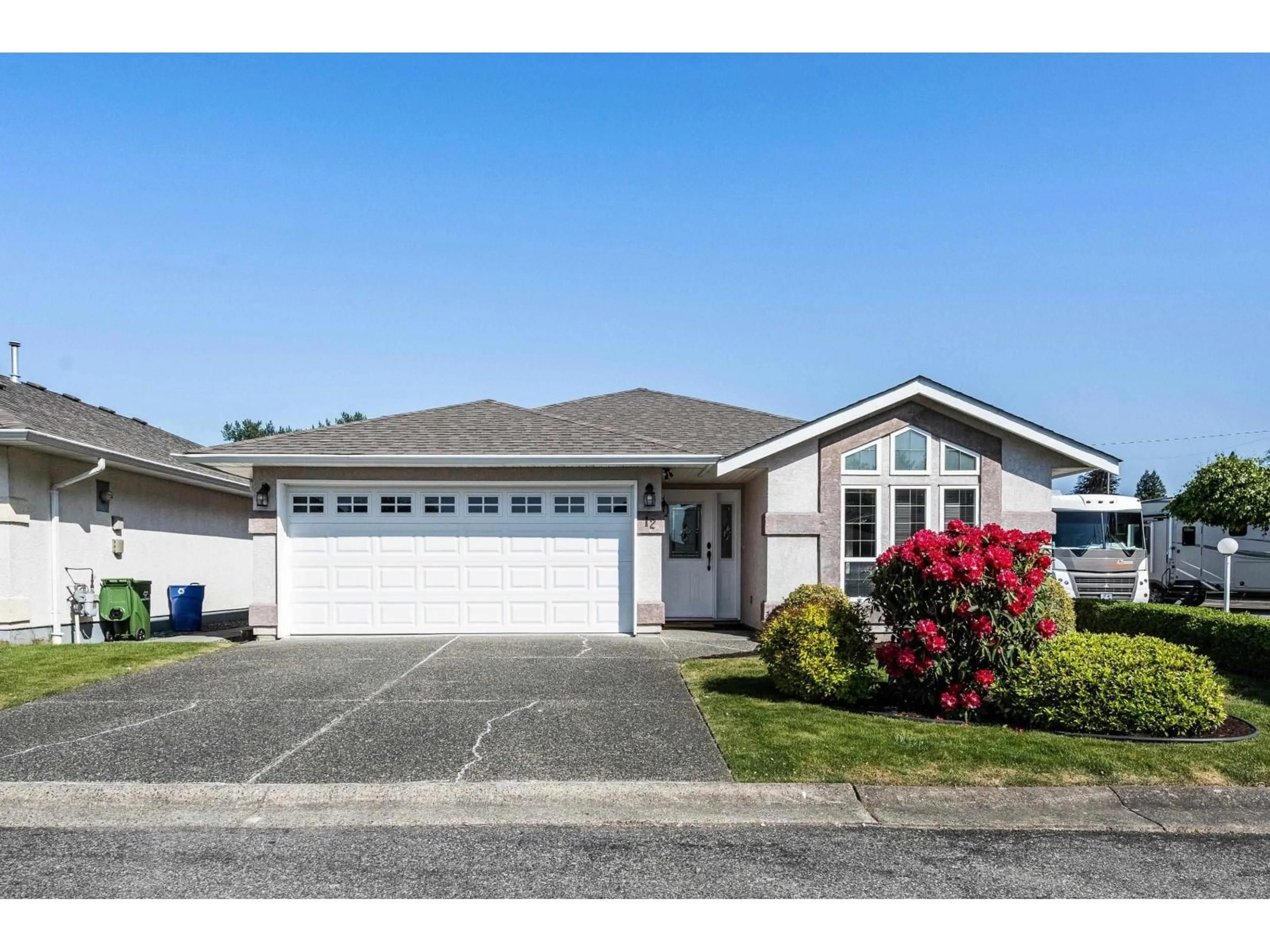 Home with vinyl exterior material, street for 12 - 9921 QUARRY ROAD, Chilliwack British Columbia V2P3M3