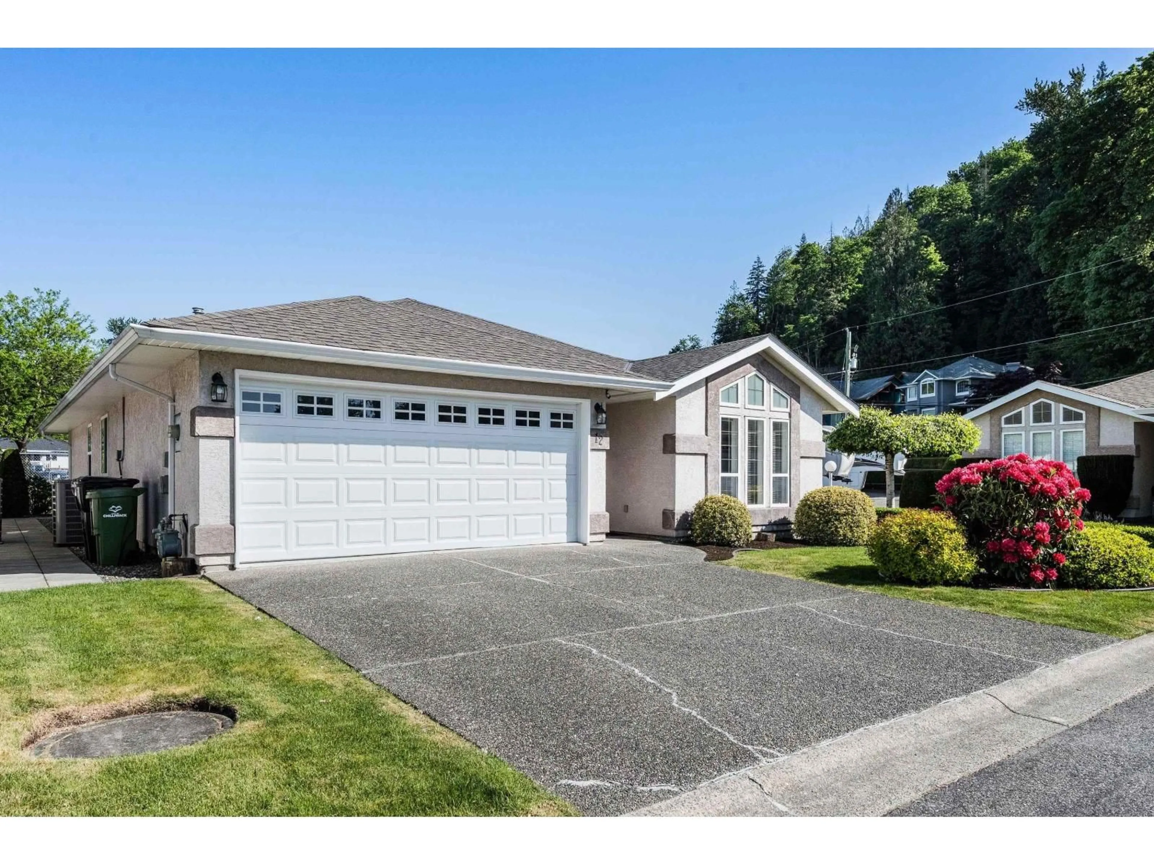 Home with vinyl exterior material, street for 12 - 9921 QUARRY ROAD, Chilliwack British Columbia V2P3M3