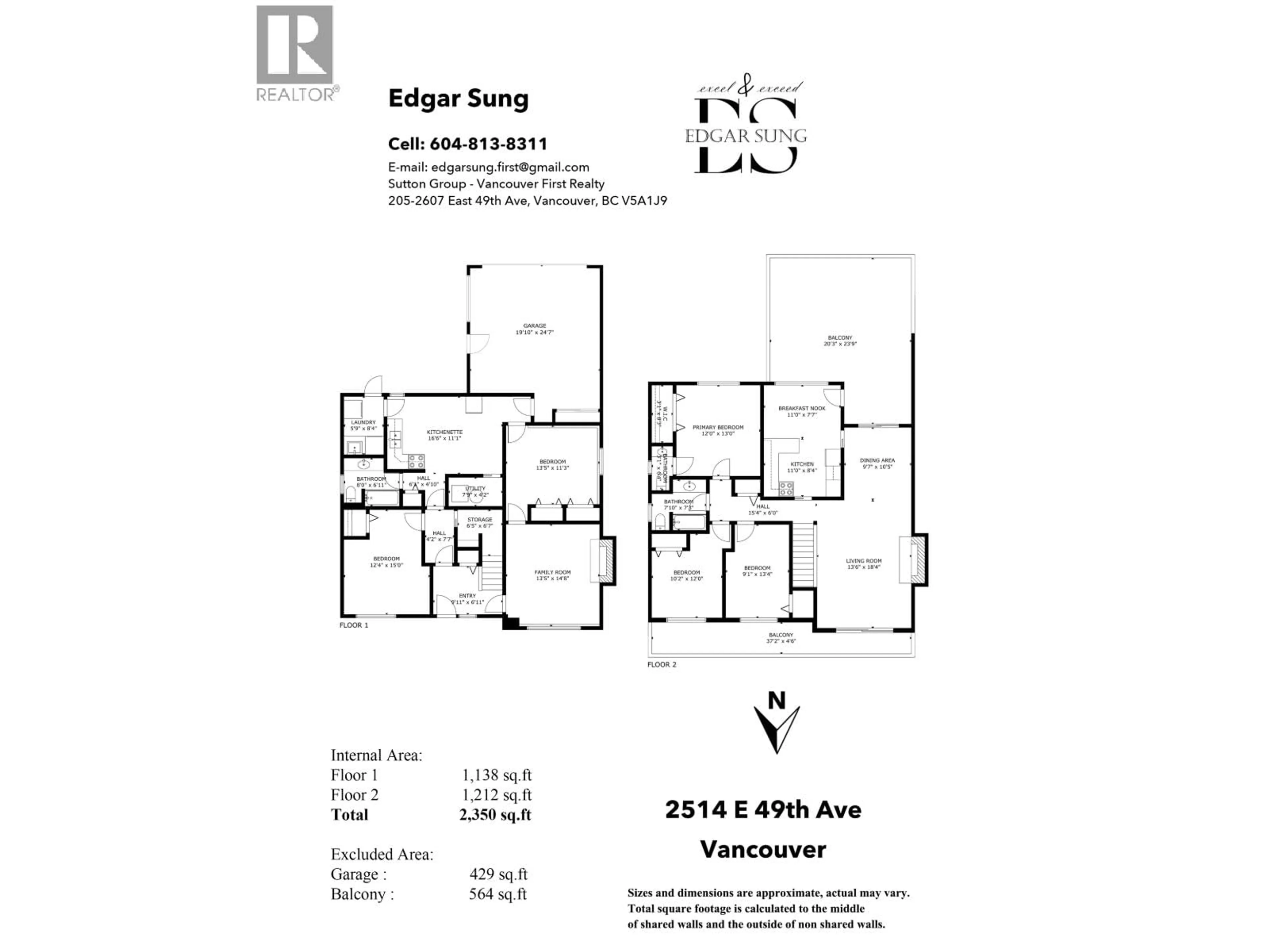 Floor plan for 2514 49TH AVENUE, Vancouver British Columbia V5S1J5