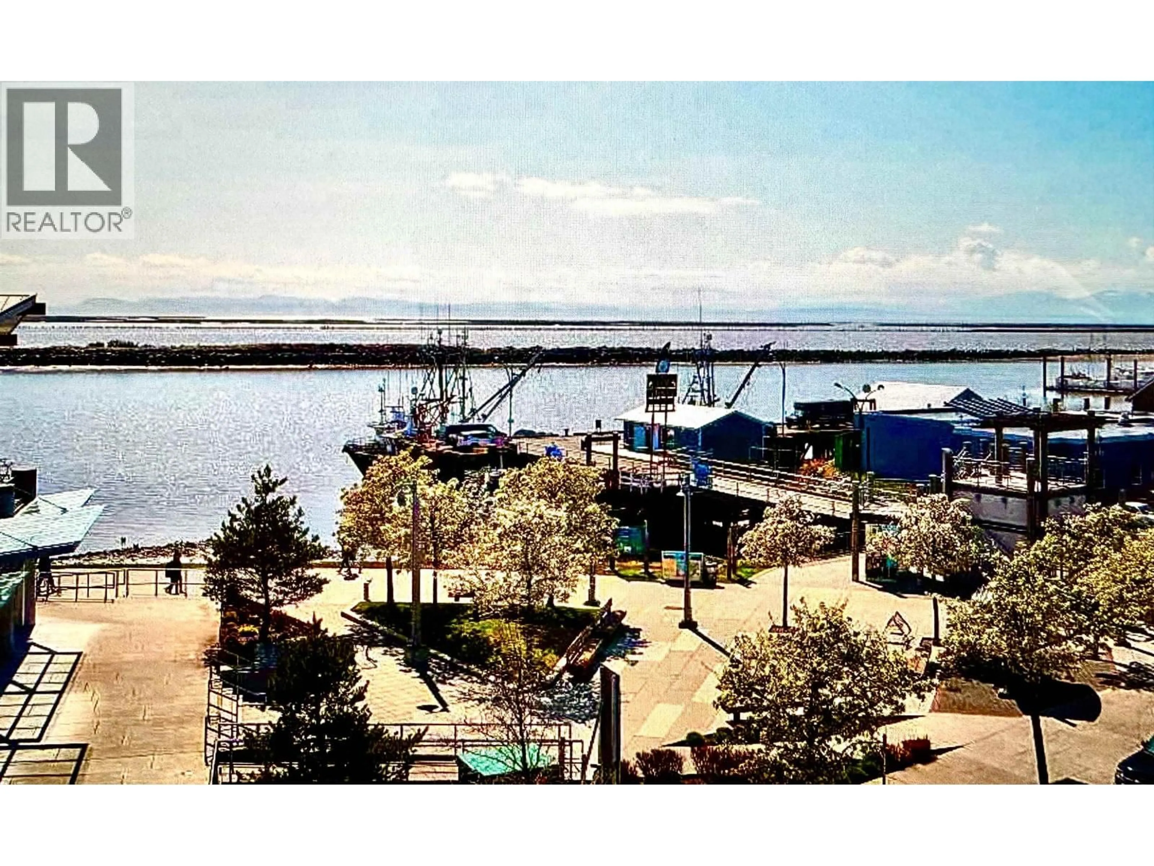 A pic from outside/outdoor area/front of a property/back of a property/a pic from drone, water/lake/river/ocean view for 402 - 4111 BAYVIEW STREET, Richmond British Columbia V7E6T5