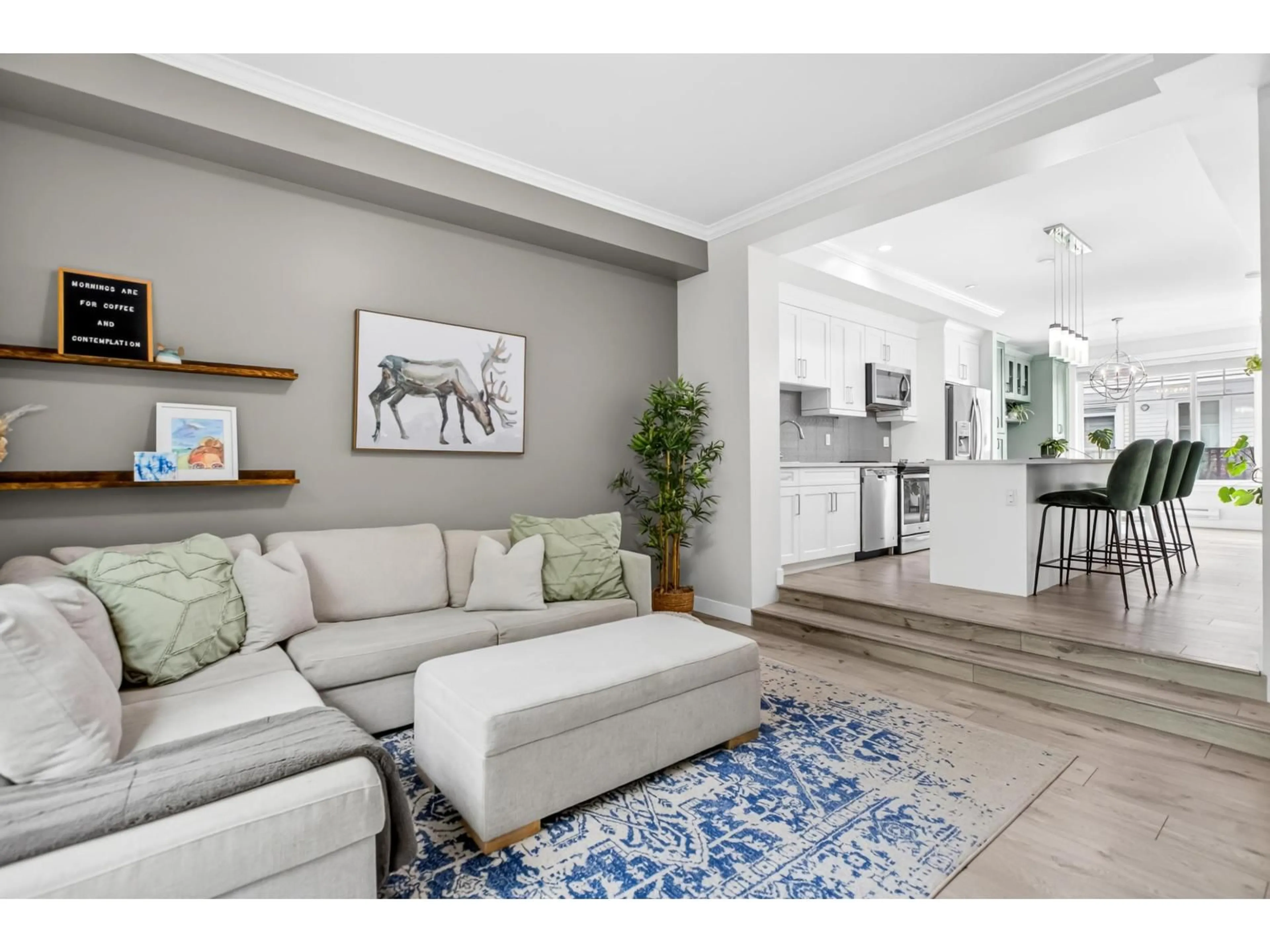 Living room with furniture, unknown for 12 - 19299 64 AVENUE, Surrey British Columbia V4N6T1