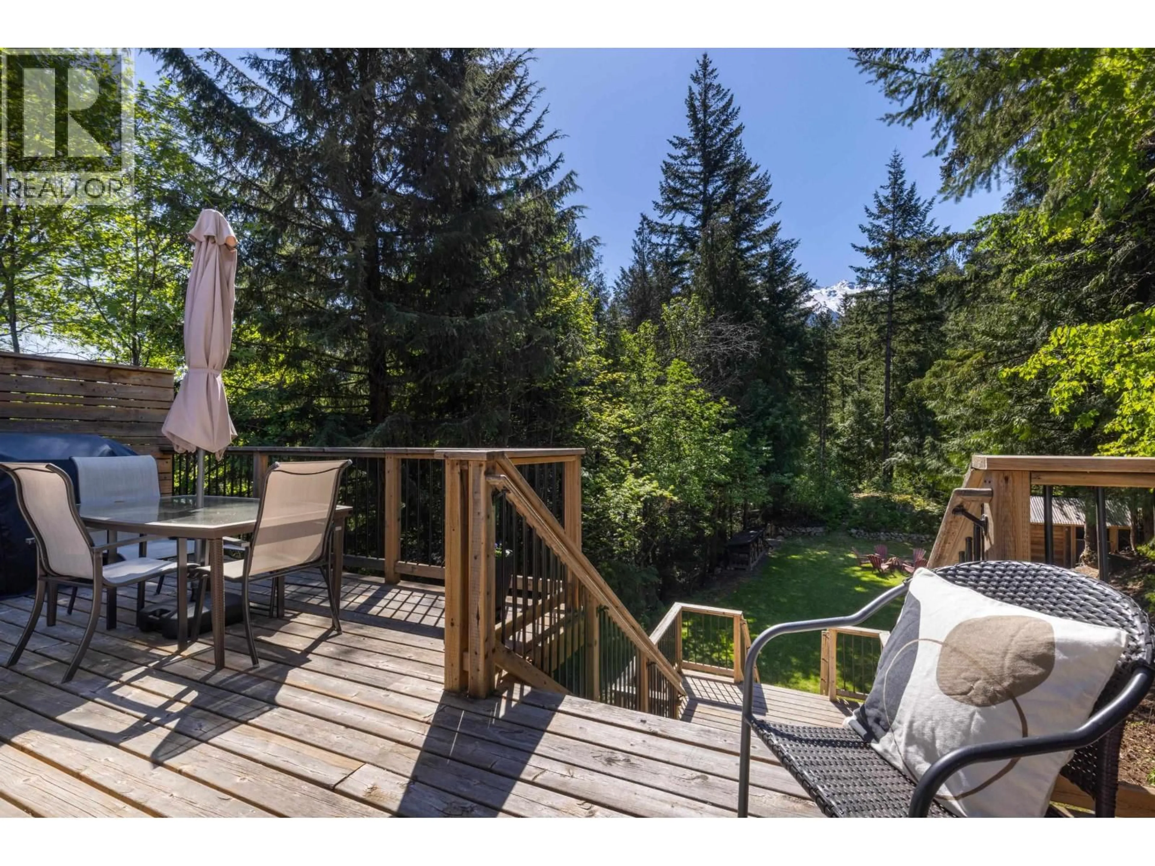 Patio, water/lake/river/ocean view for 1350 FERNWOOD DRIVE, Pemberton British Columbia V0N2L0