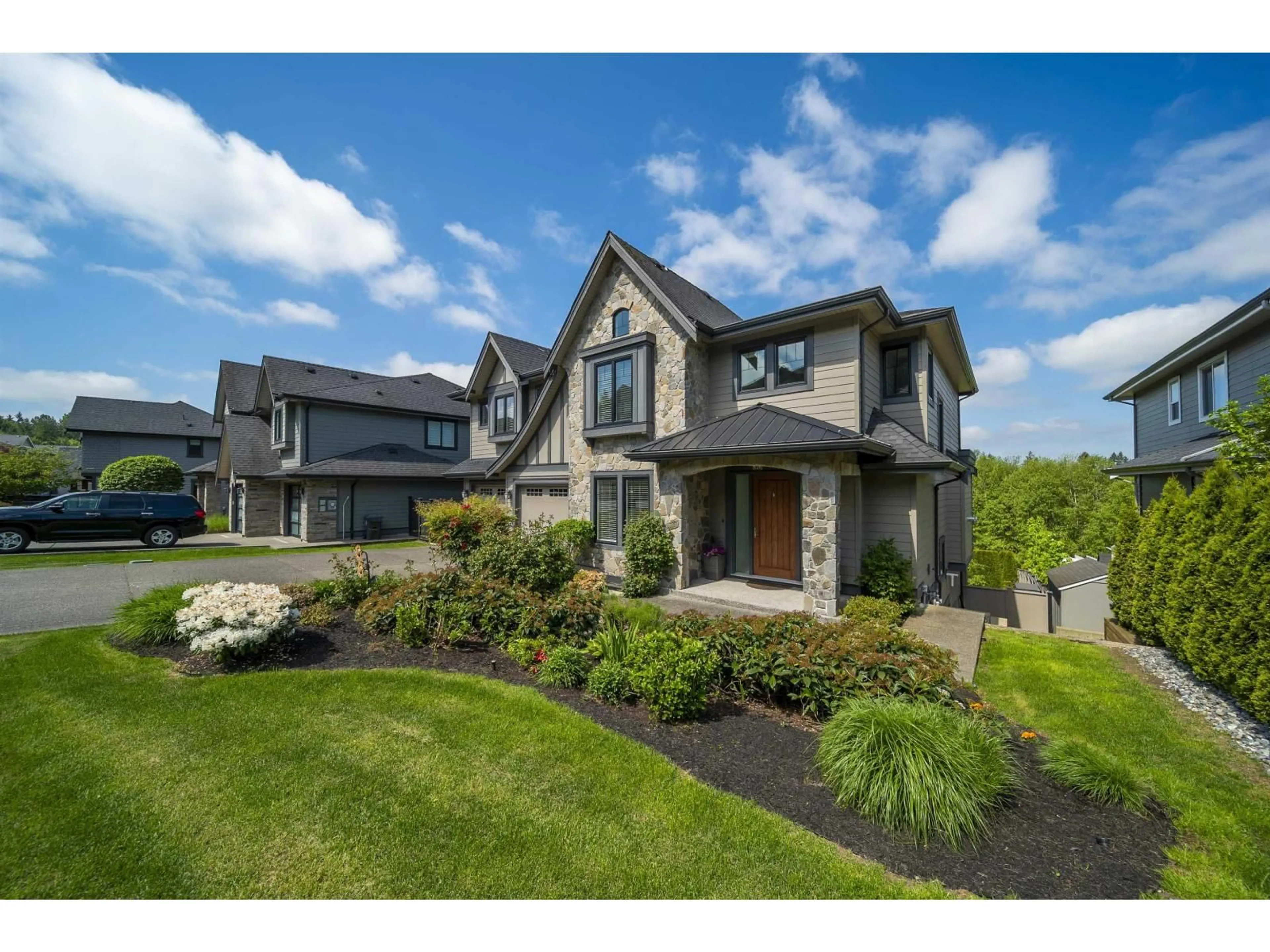Home with brick exterior material, street for 13 - 24455 61 AVENUE, Langley British Columbia V2Y0R4