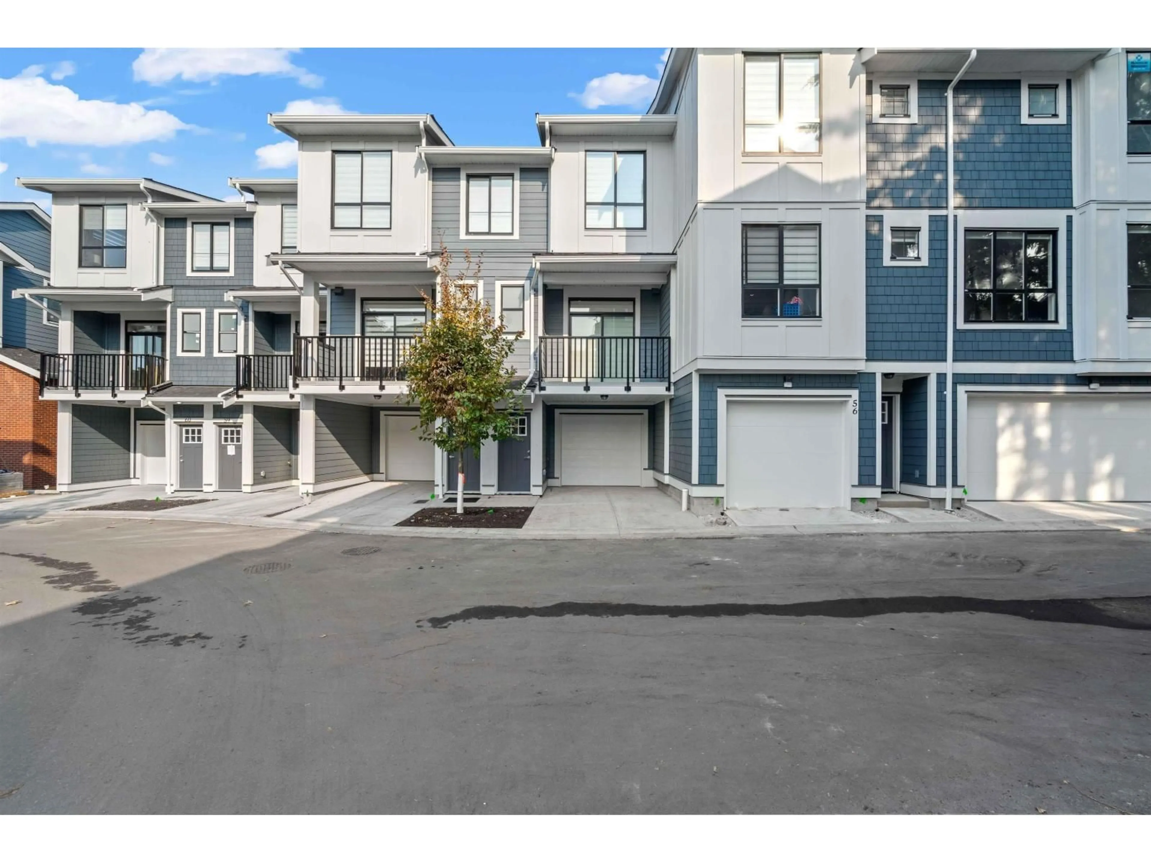A pic from outside/outdoor area/front of a property/back of a property/a pic from drone, street for 57 - 11556 72A AVENUE, Delta British Columbia V4C1A9
