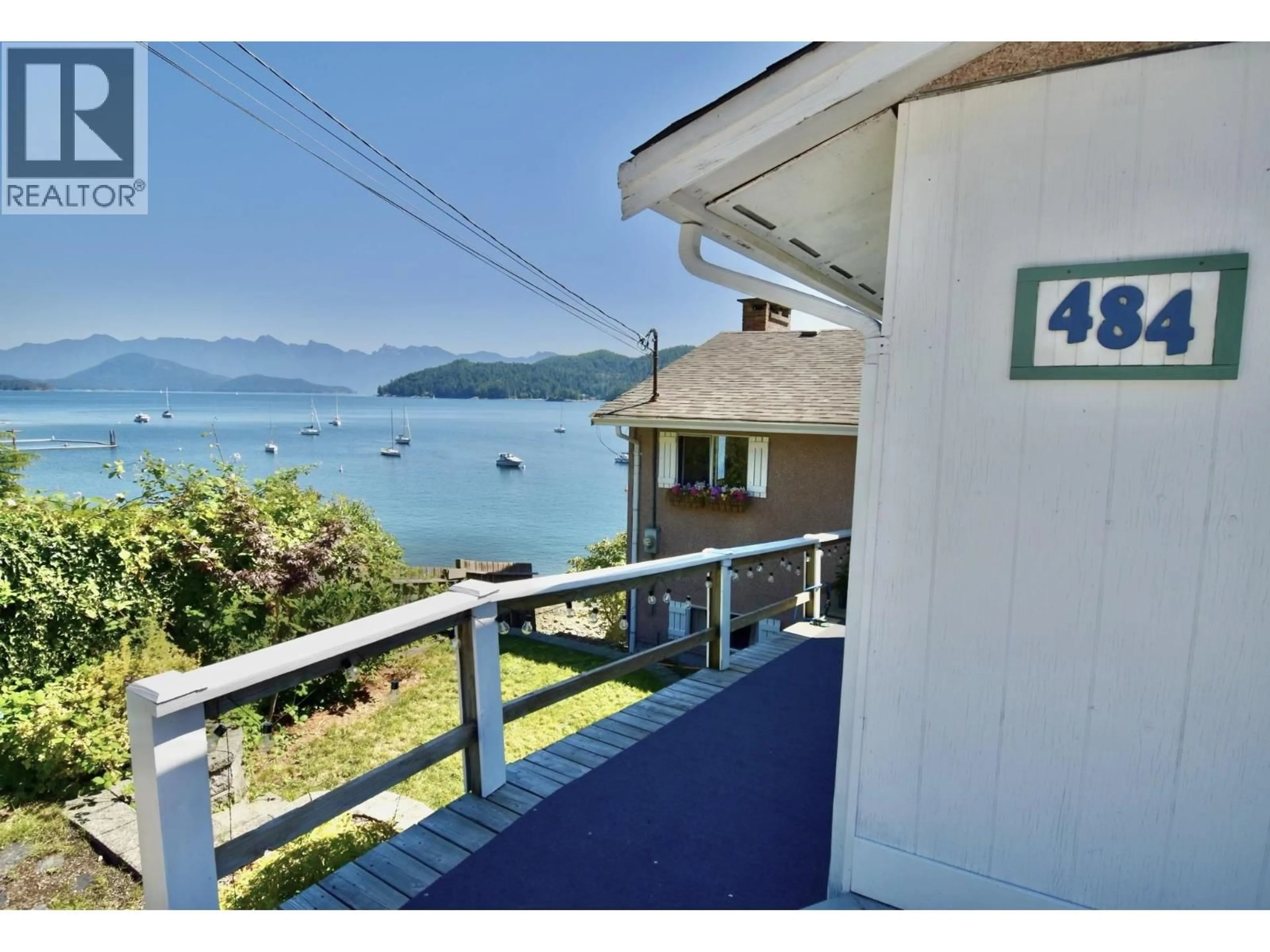 Balcony in the apartment, water/lake/river/ocean view for 484 MARINE DRIVE, Gibsons British Columbia V0N1V0