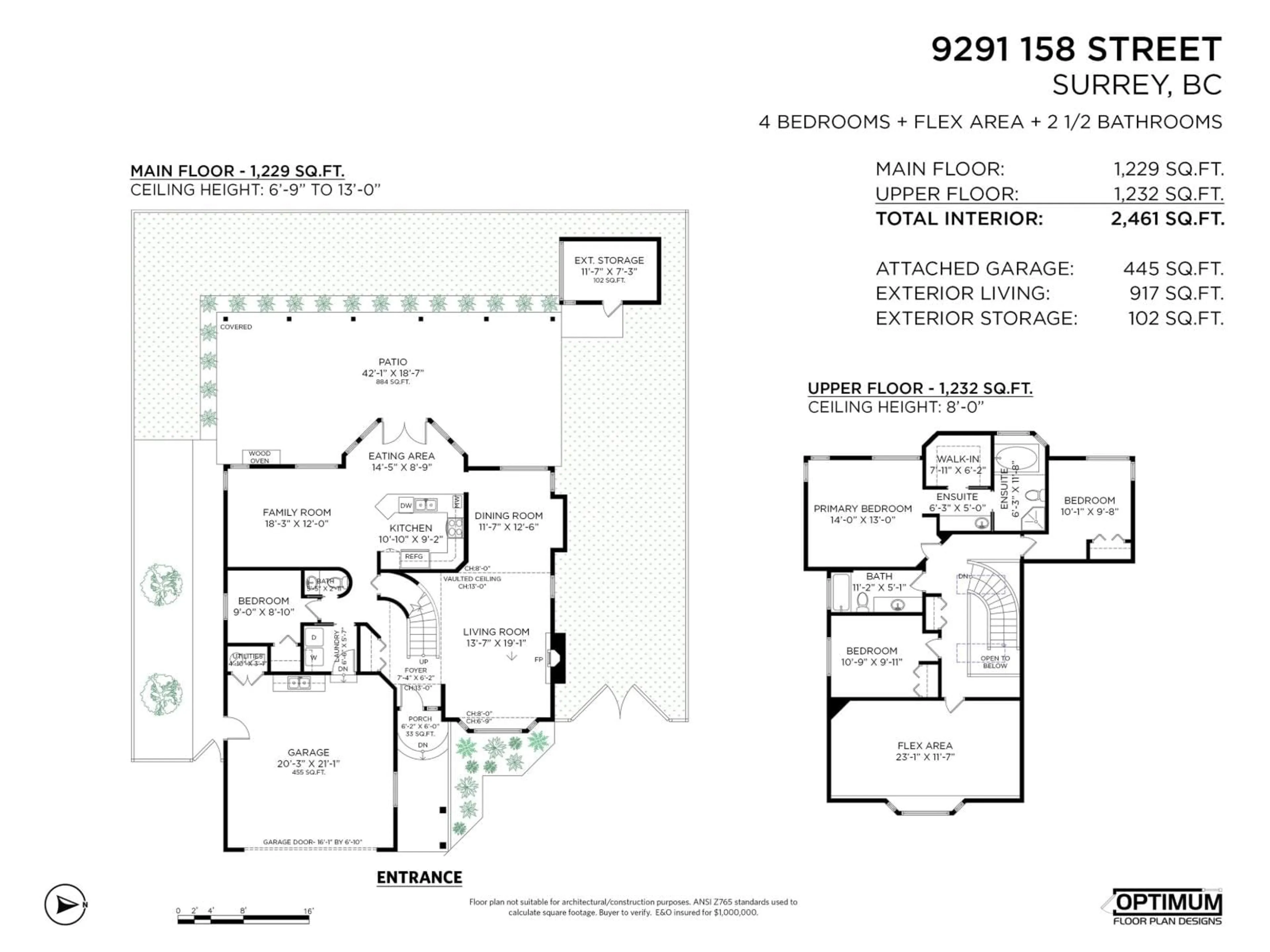 Floor plan for 9291 158 STREET, Surrey British Columbia V4N3C2
