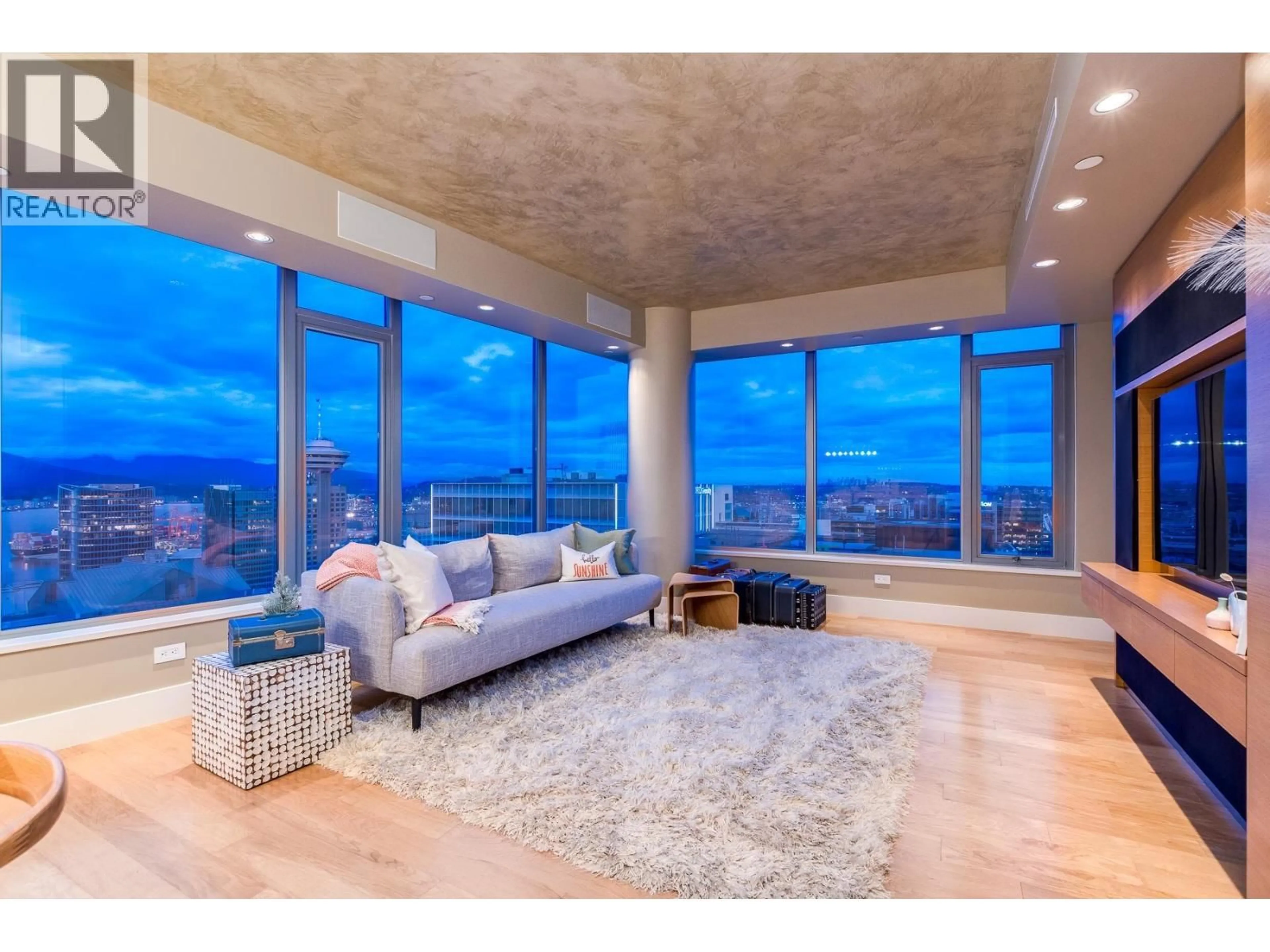 Living room with furniture, unknown for 3204 - 667 HOWE STREET, Vancouver British Columbia V6C0B5